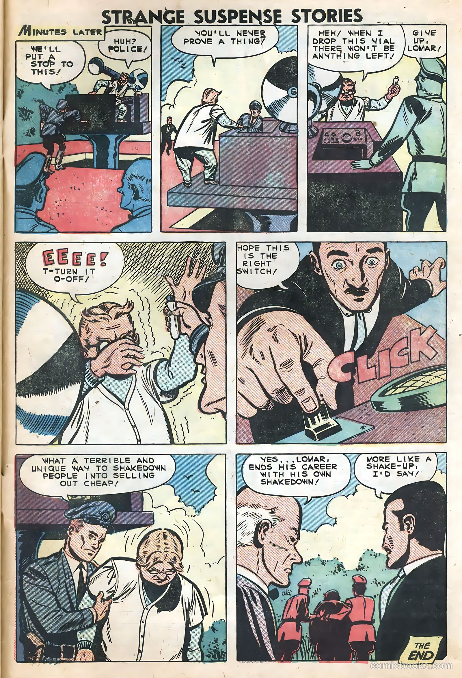 Strange Suspense Stories #42 (1959) — page 33 of 36