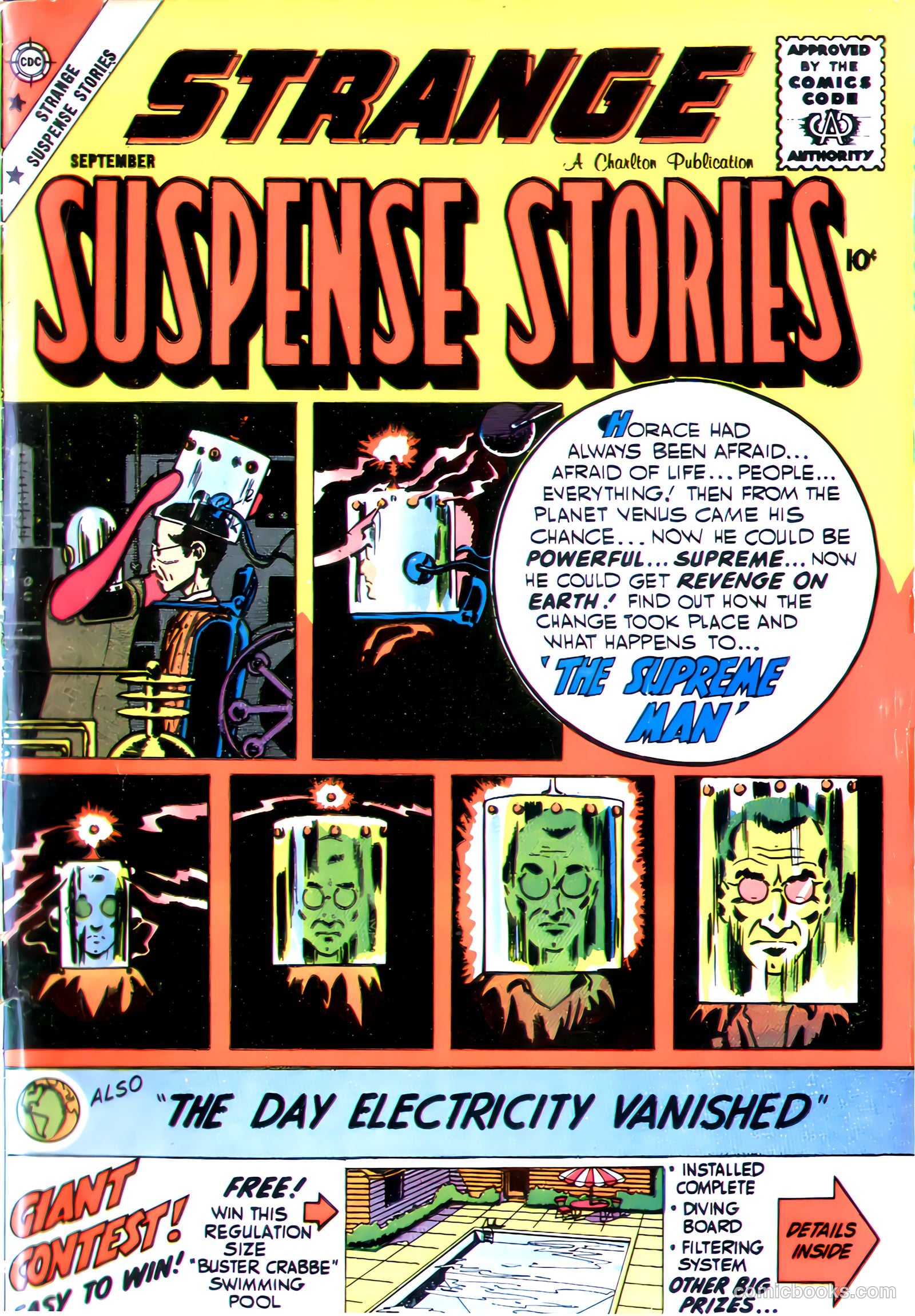 Strange Suspense Stories #43