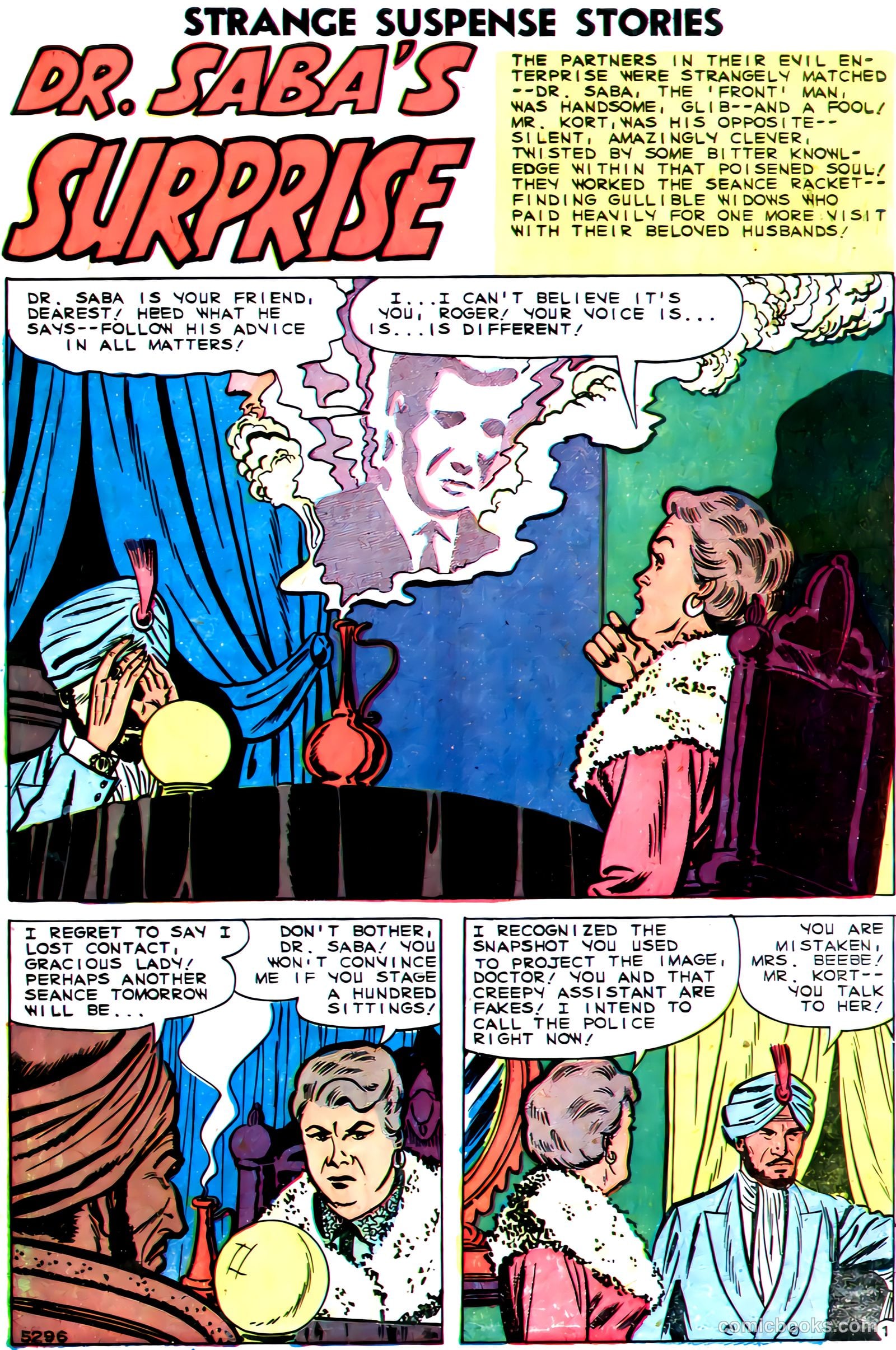 Strange Suspense Stories #43 (1959) — page 3 of 36
