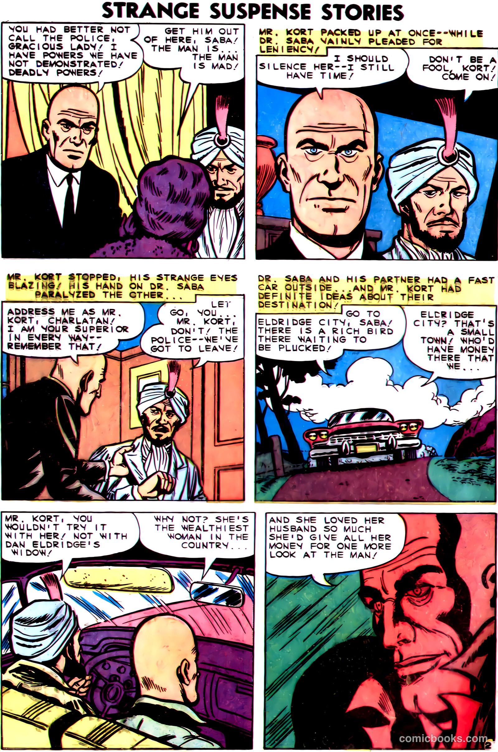 Strange Suspense Stories #43 (1959) — page 4 of 36