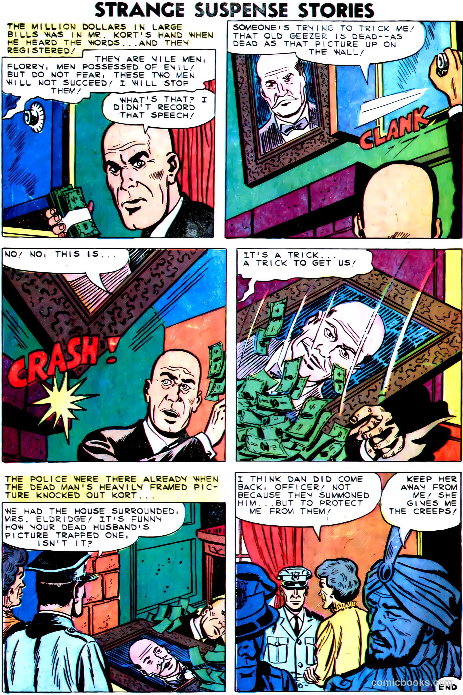Strange Suspense Stories #43 (1959) — page 10 of 36