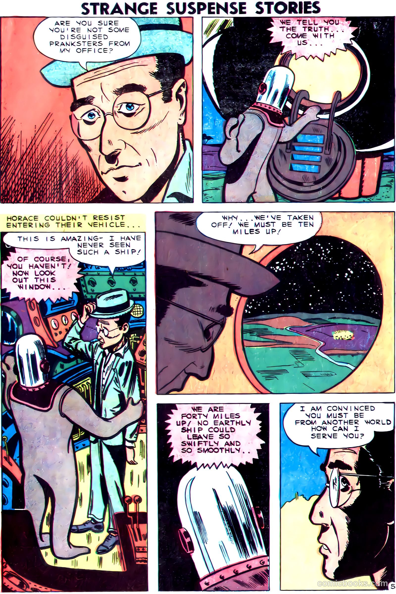 Strange Suspense Stories #43 (1959) — page 19 of 36