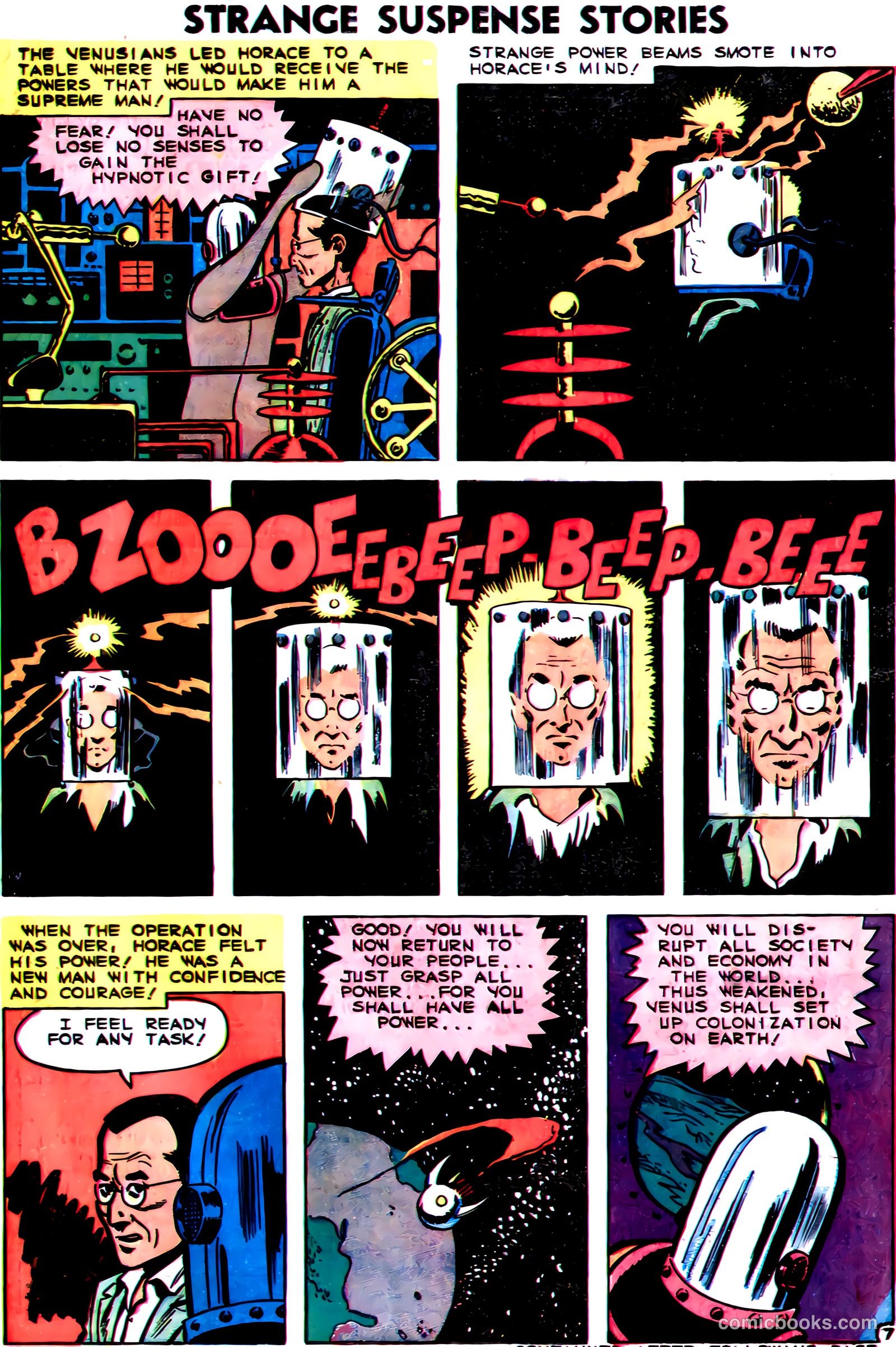 Strange Suspense Stories #43 (1959) — page 21 of 36
