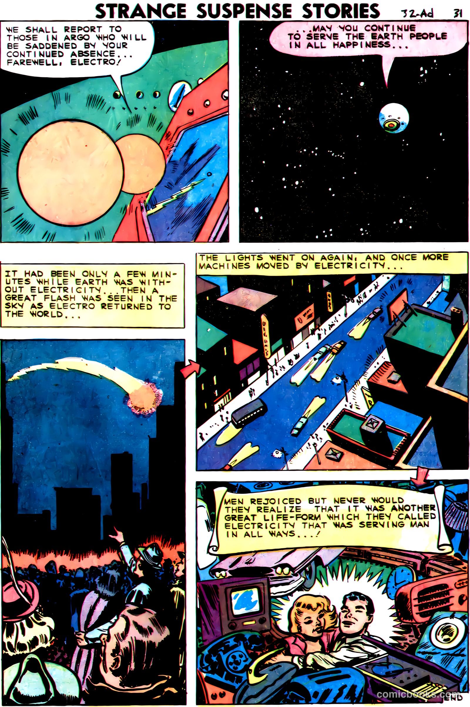 Strange Suspense Stories #43 (1959) — page 33 of 36