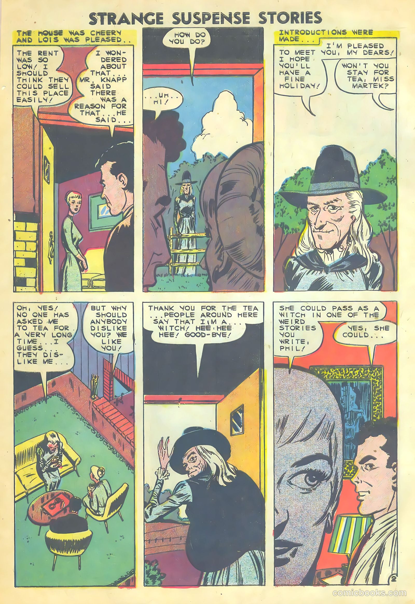 Strange Suspense Stories #44 (1959) — page 4 of 36