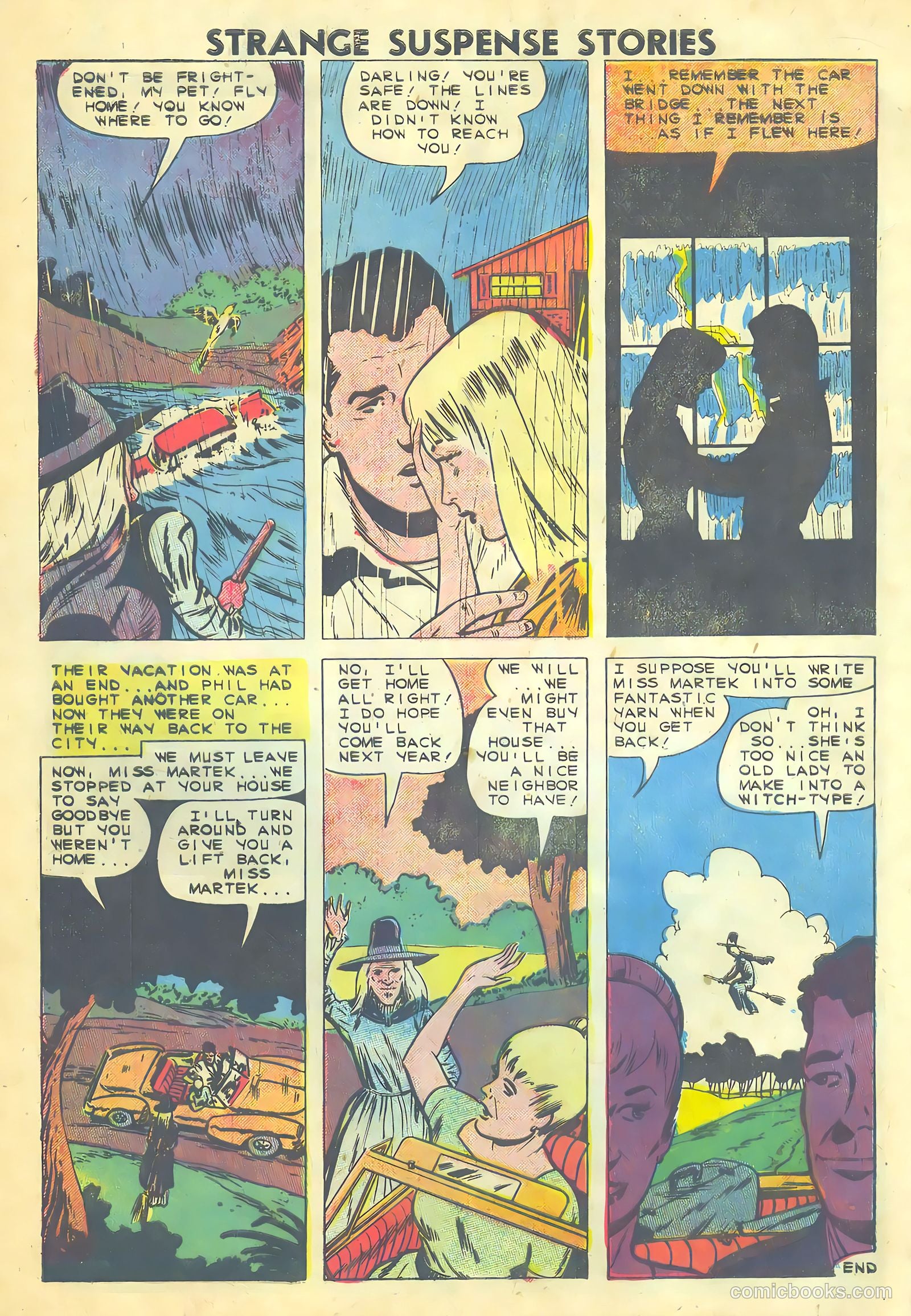 Strange Suspense Stories #44 (1959) — page 8 of 36