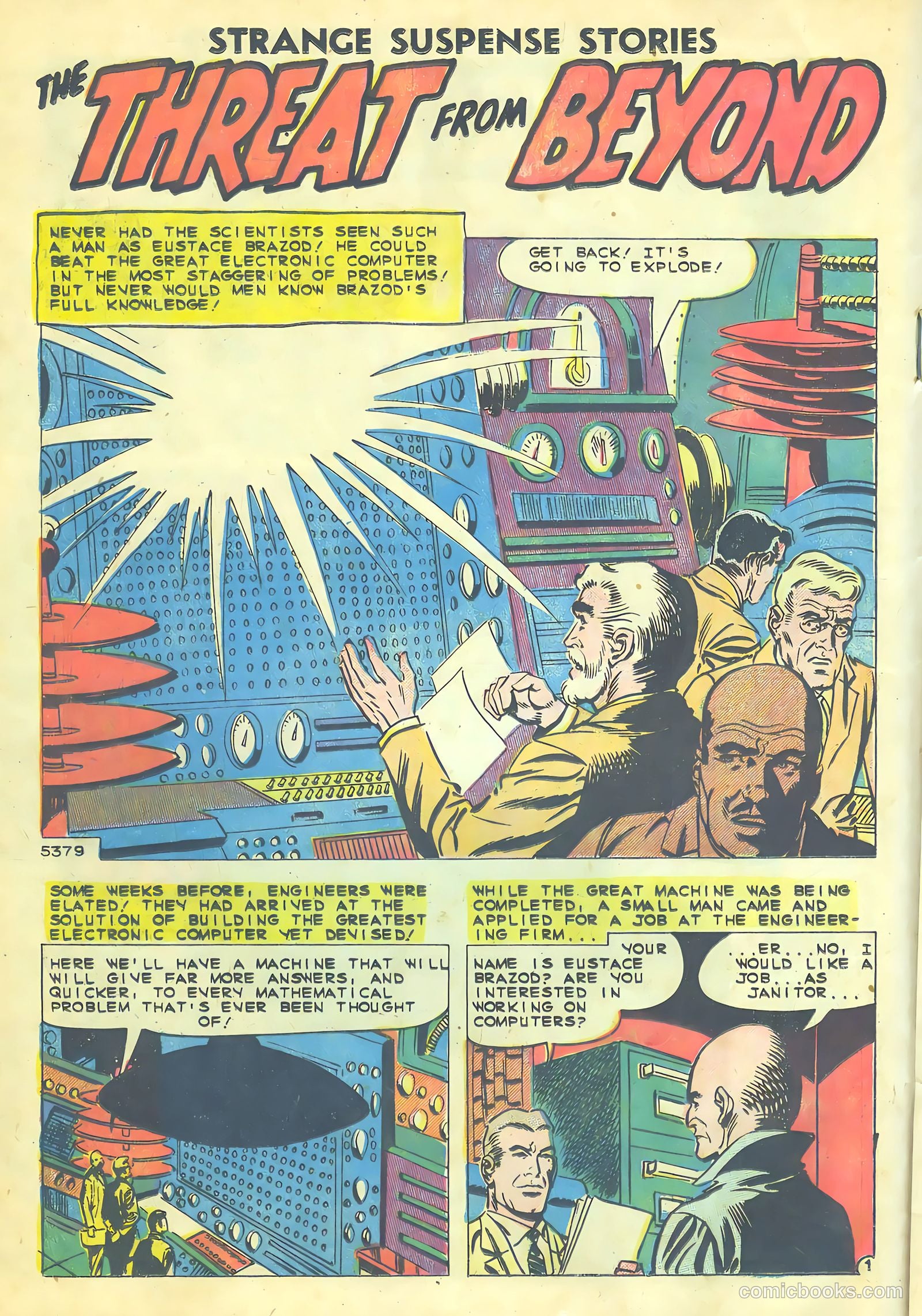 Strange Suspense Stories #44 (1959) — page 16 of 36