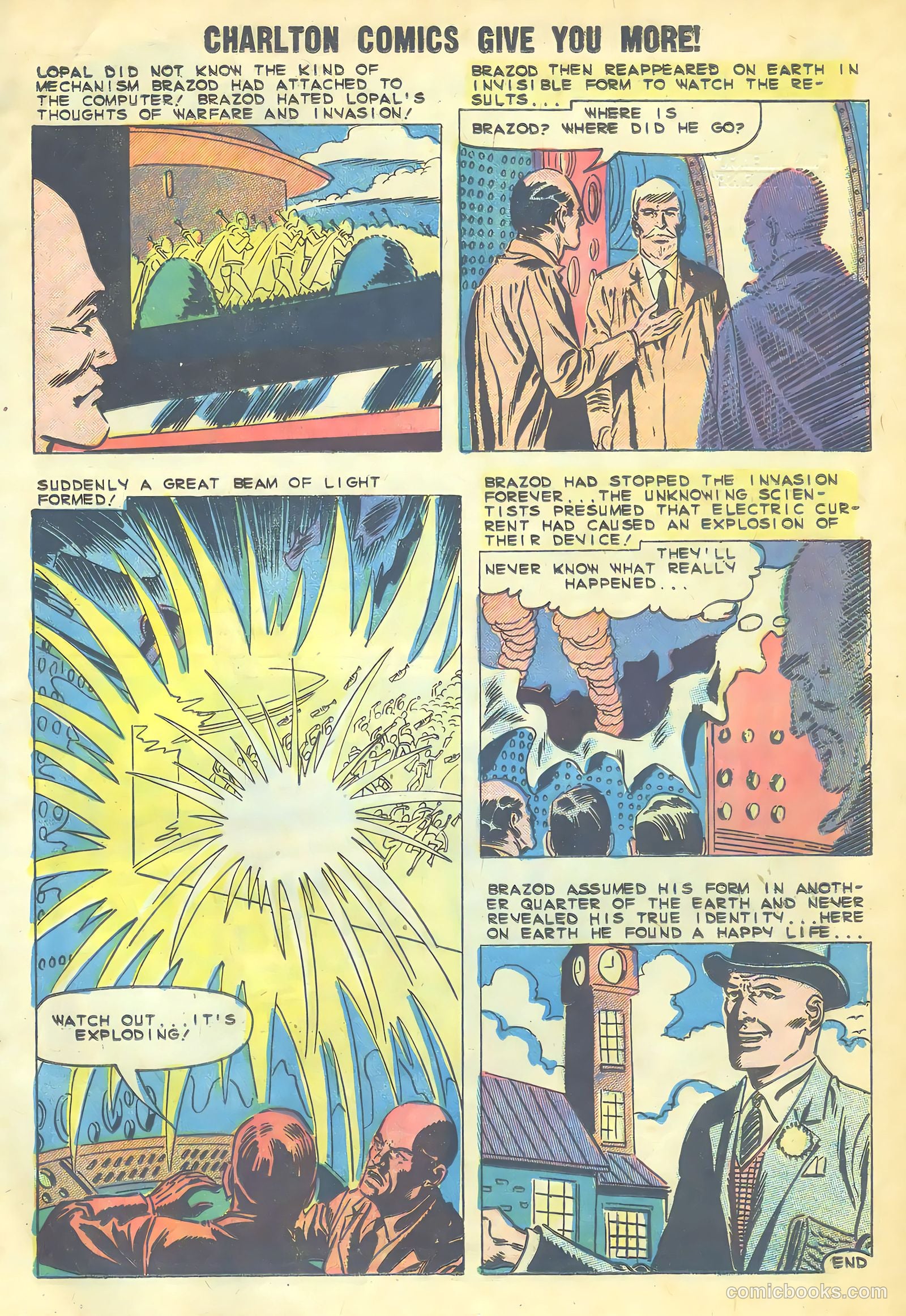 Strange Suspense Stories #44 (1959) — page 21 of 36