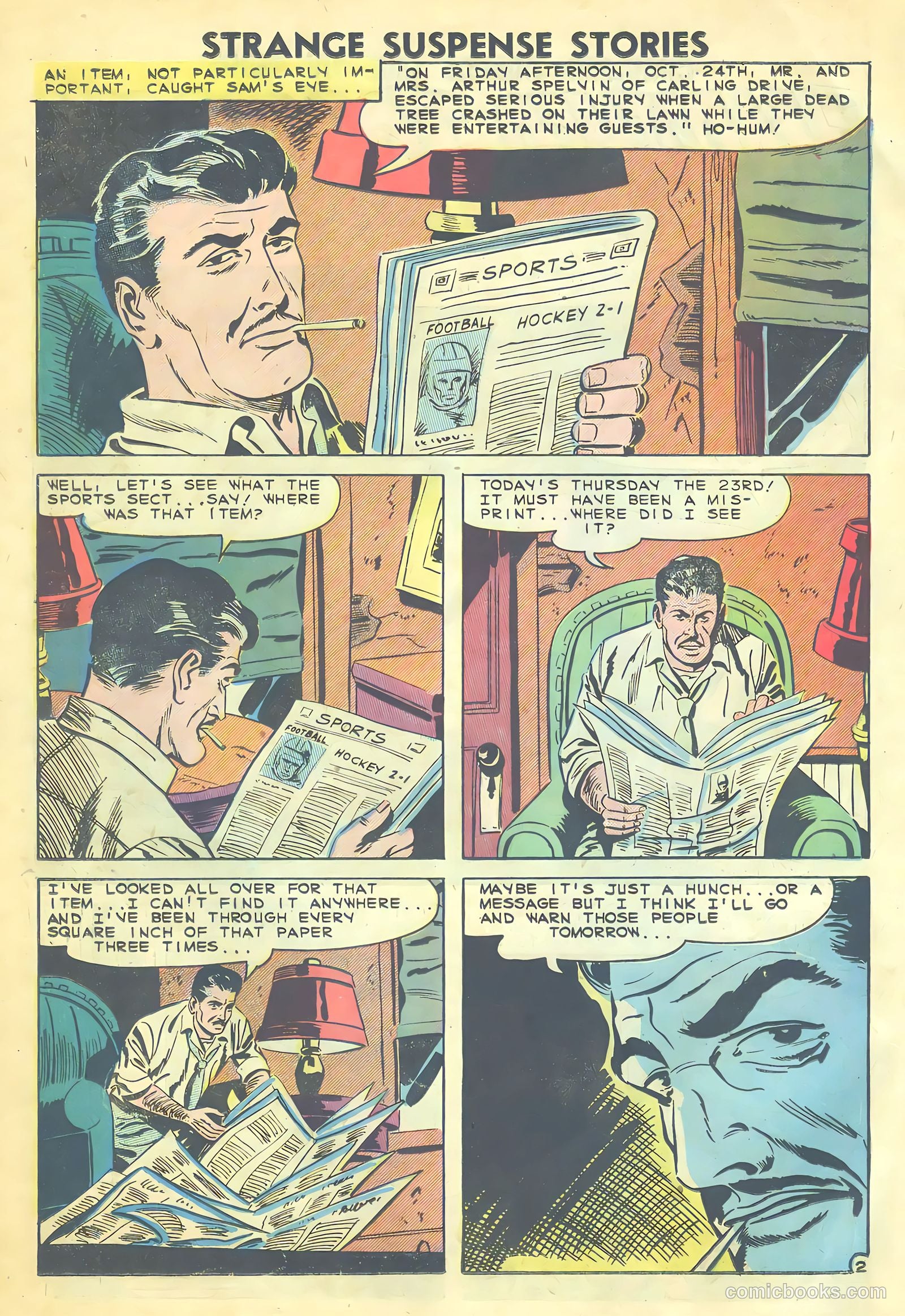 Strange Suspense Stories #44 (1959) — page 26 of 36