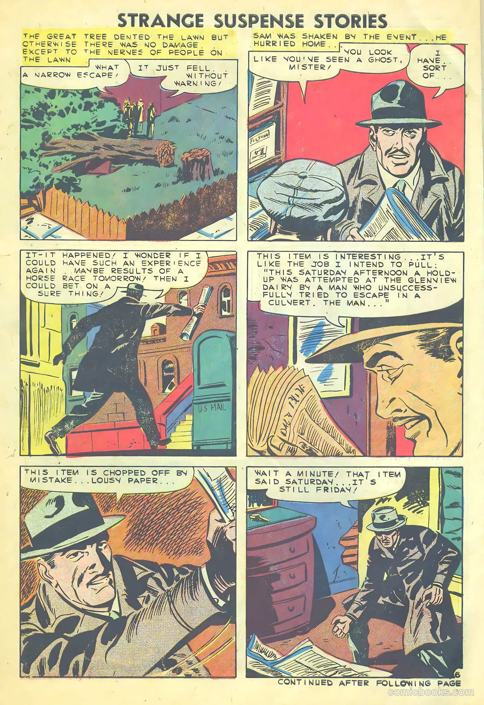 Strange Suspense Stories #44 (1959) — page 30 of 36