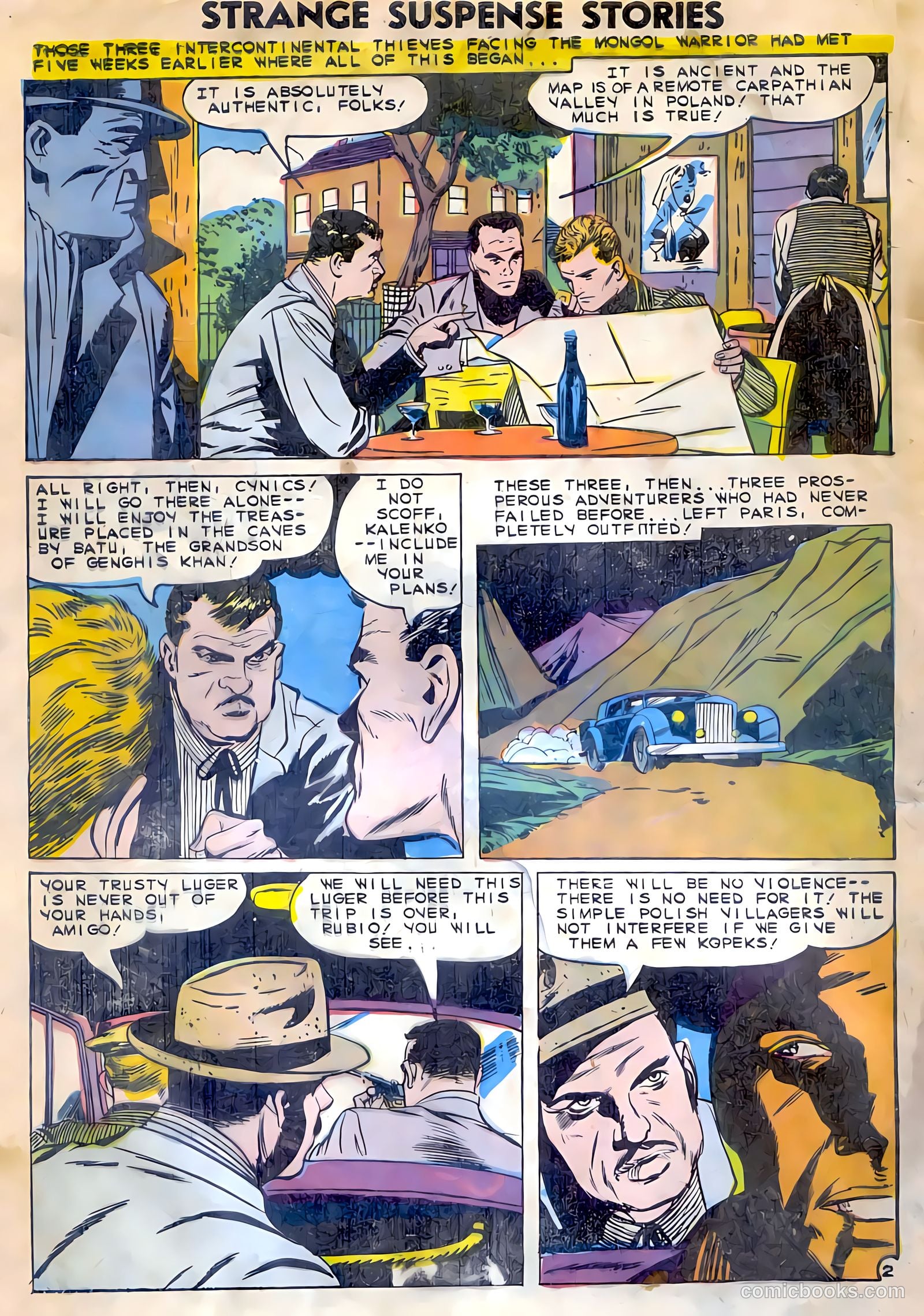 Strange Suspense Stories #45 (1960) — page 4 of 36