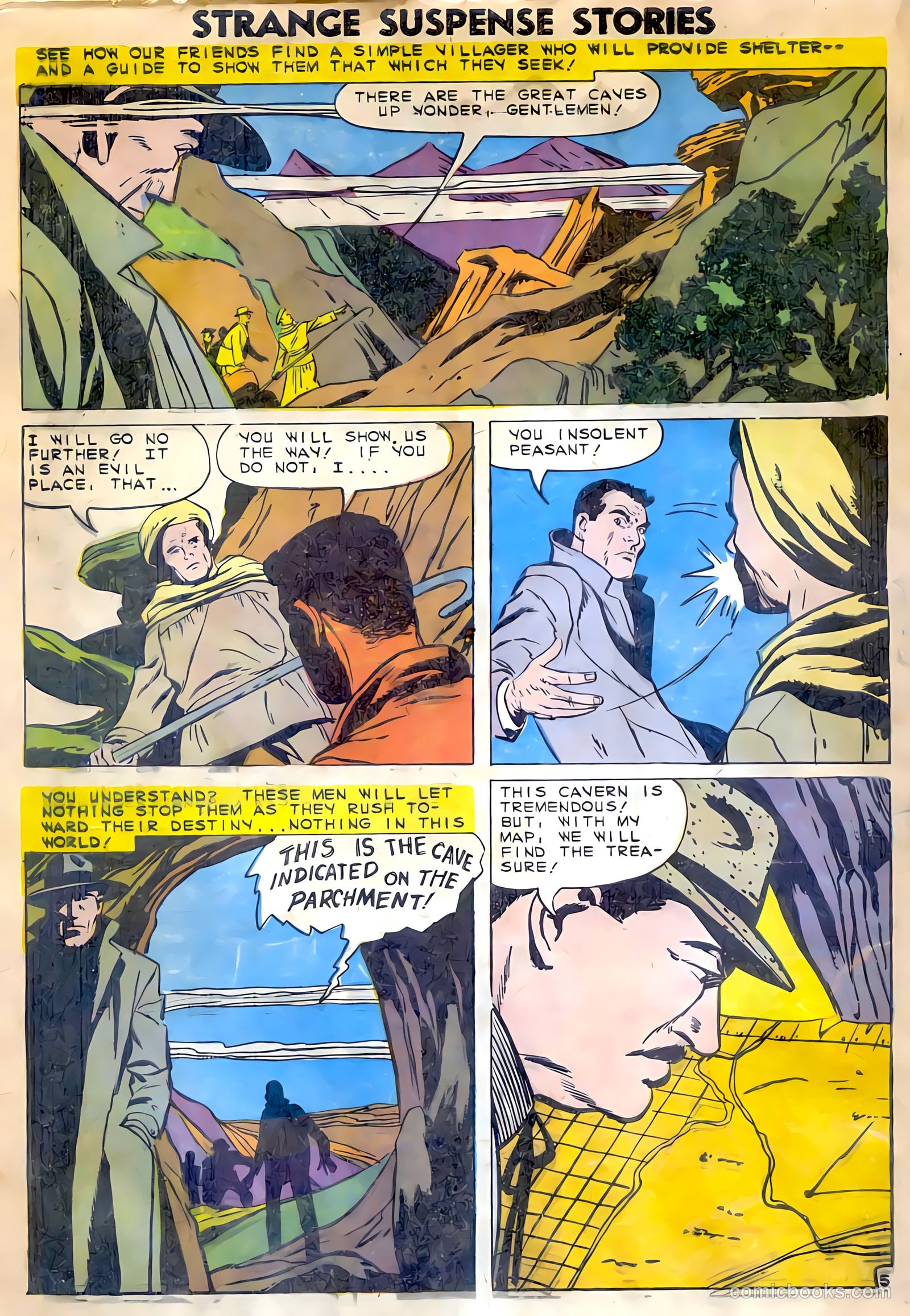 Strange Suspense Stories #45 (1960) — page 8 of 36