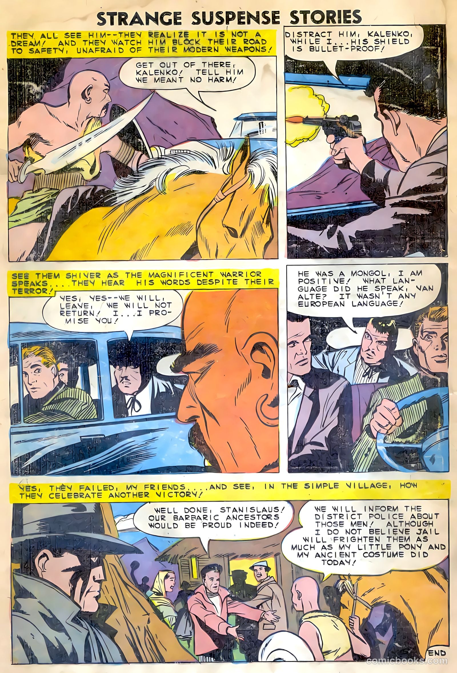 Strange Suspense Stories #45 (1960) — page 12 of 36