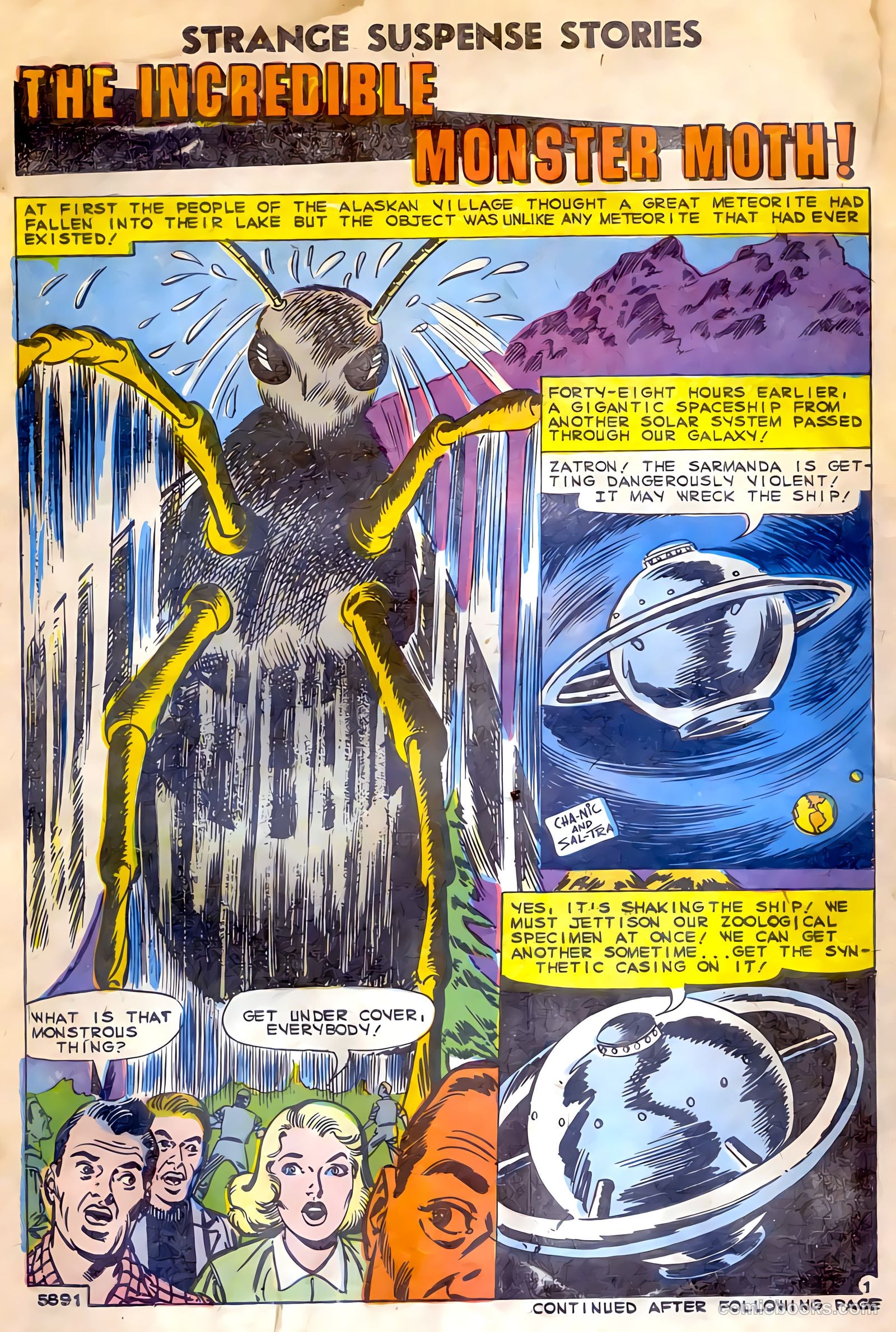 Strange Suspense Stories #45 (1960) — page 14 of 36