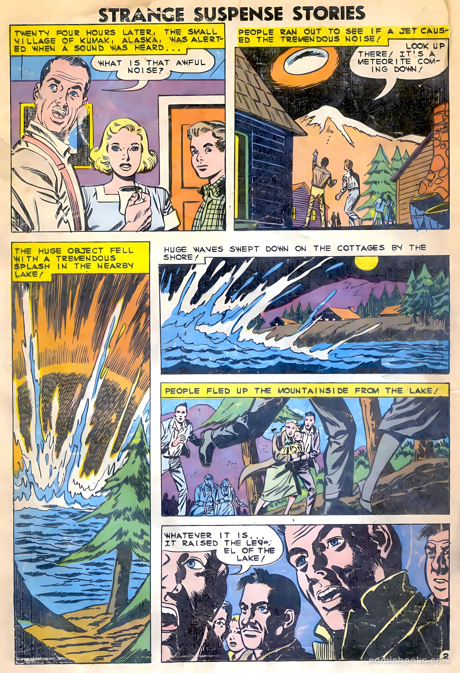 Strange Suspense Stories #45 (1960) — page 16 of 36