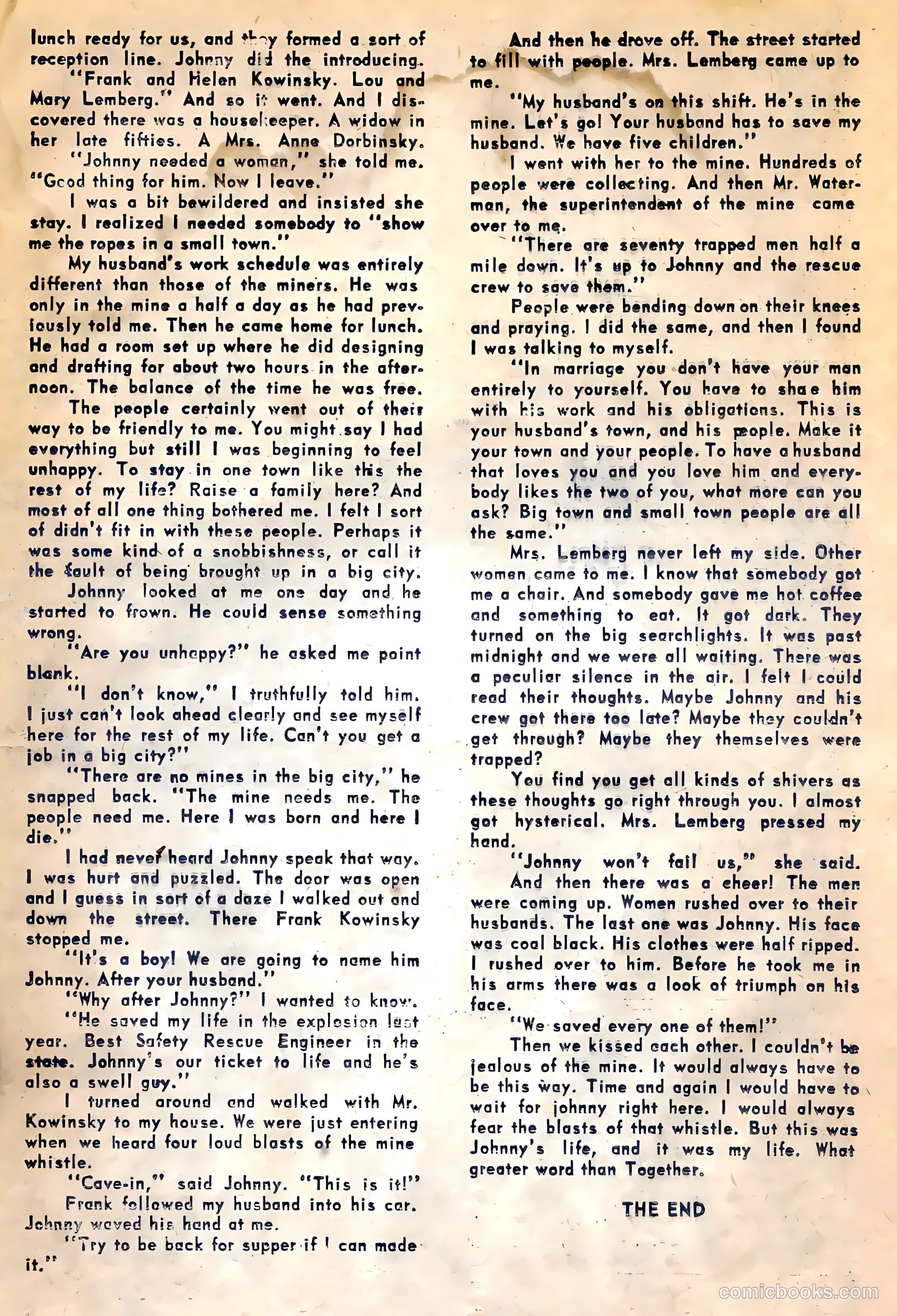 Strange Suspense Stories #45 (1960) — page 21 of 36