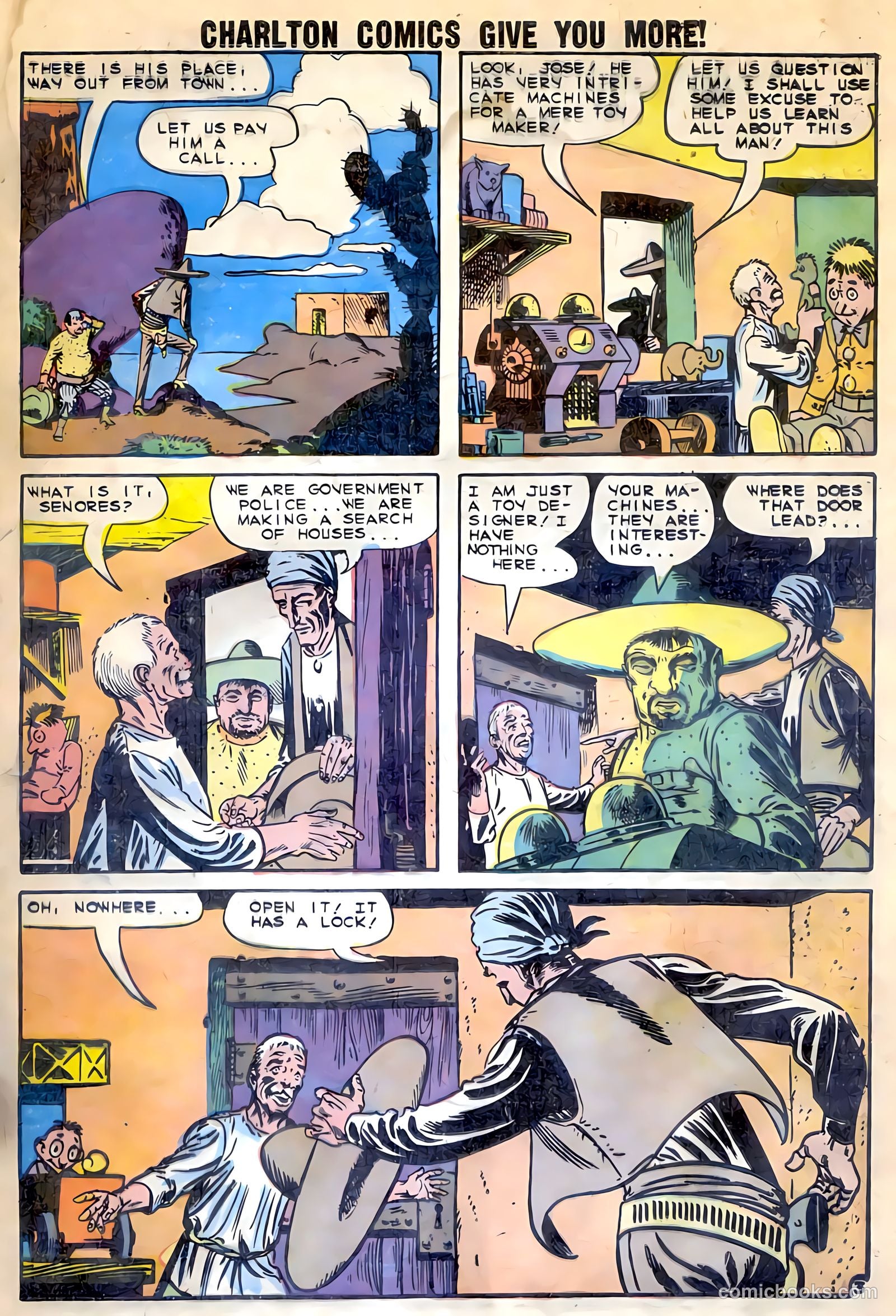 Strange Suspense Stories #45 (1960) — page 25 of 36