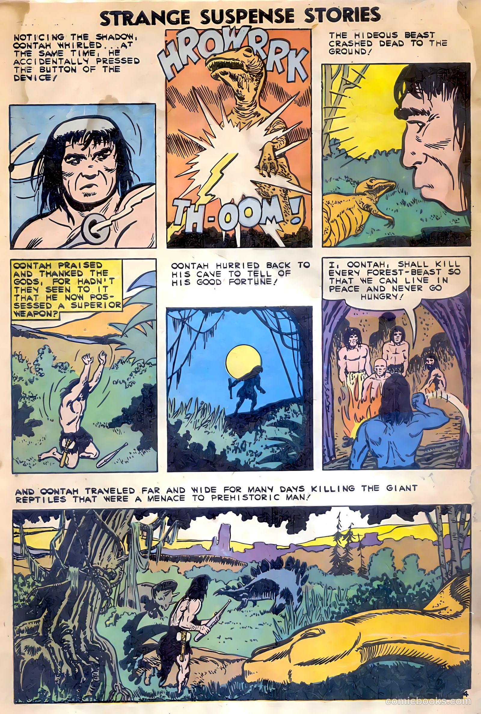 Strange Suspense Stories #45 (1960) — page 32 of 36