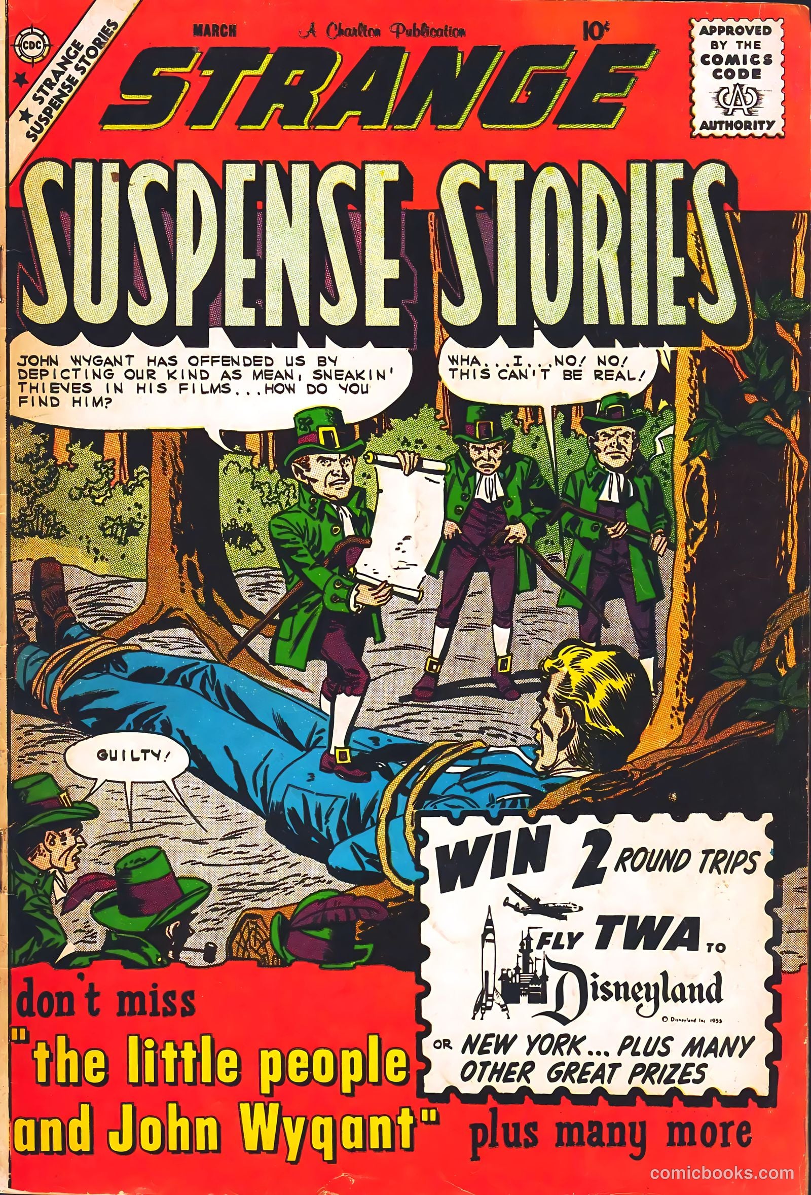 Strange Suspense Stories #46