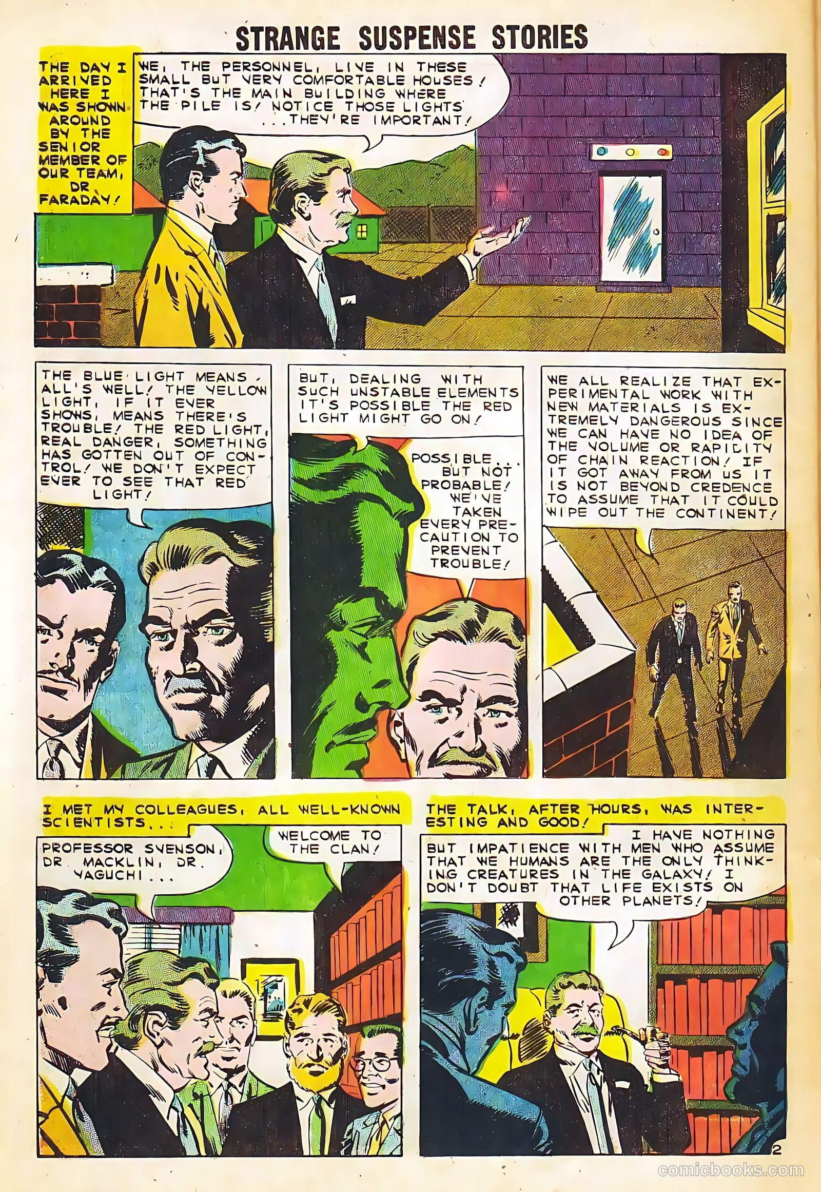 Strange Suspense Stories #46 (1960) — page 4 of 36