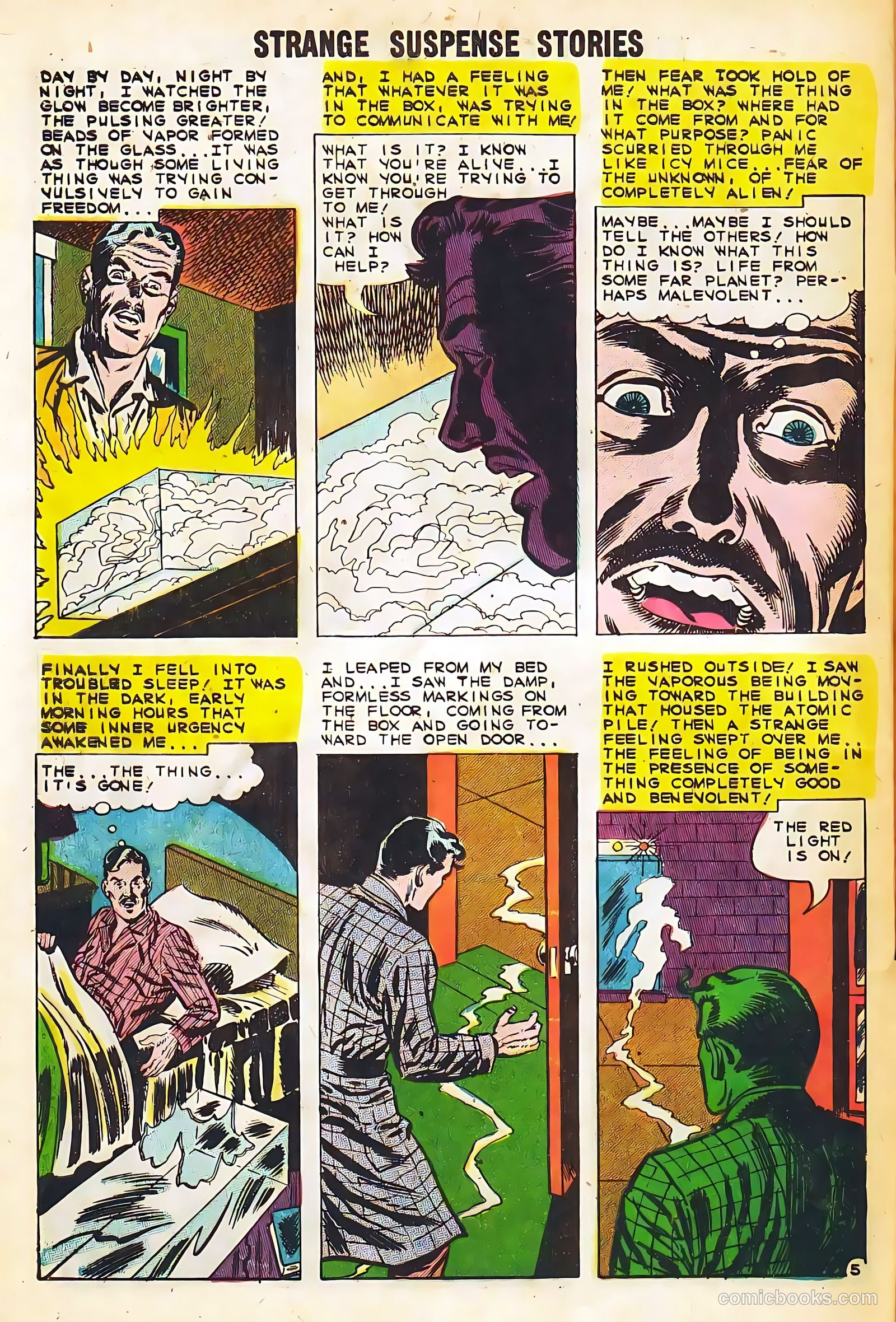Strange Suspense Stories #46 (1960) — page 8 of 36