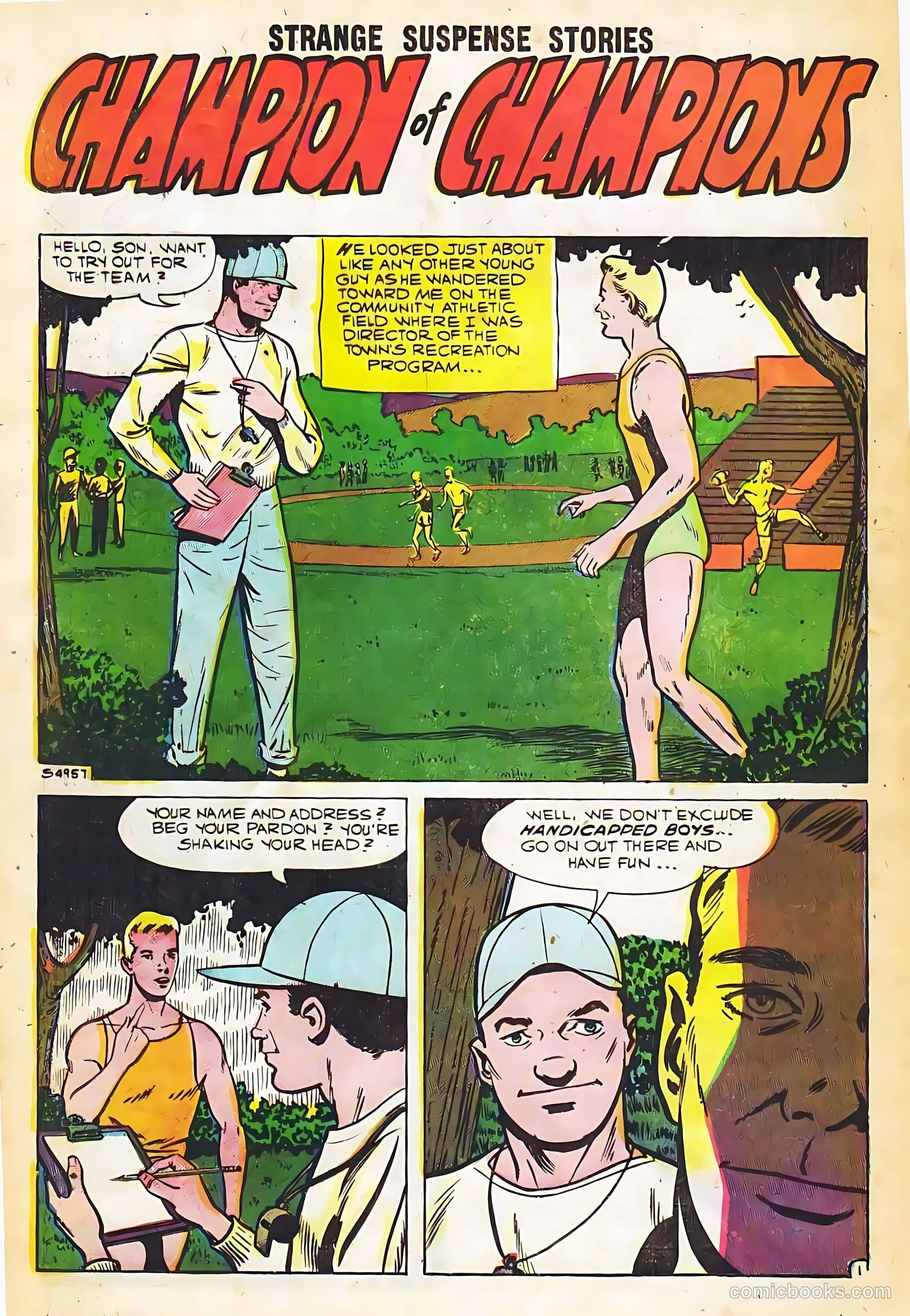 Strange Suspense Stories #46 (1960) — page 12 of 36
