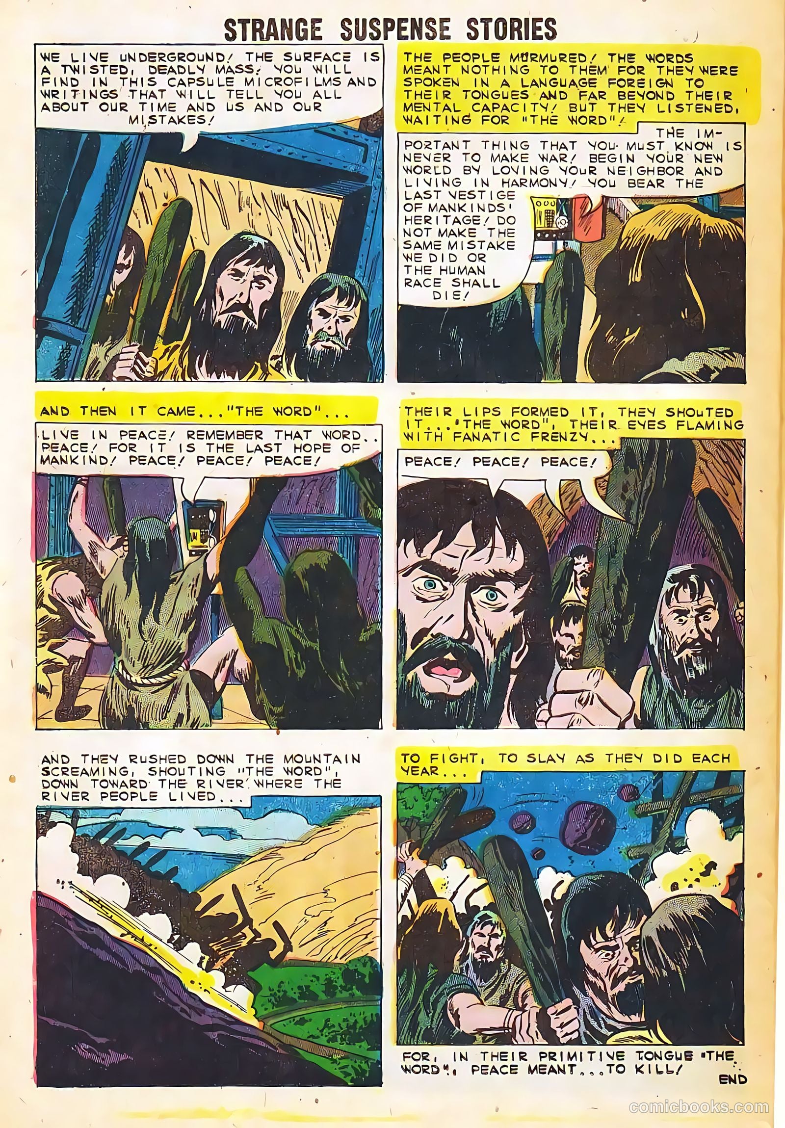 Strange Suspense Stories #46 (1960) — page 24 of 36