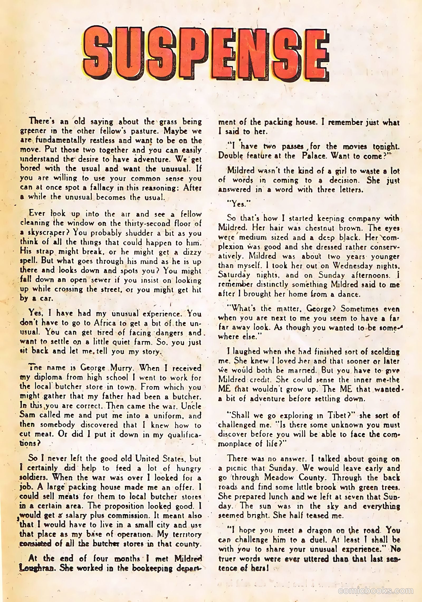 Strange Suspense Stories #46 (1960) — page 25 of 36