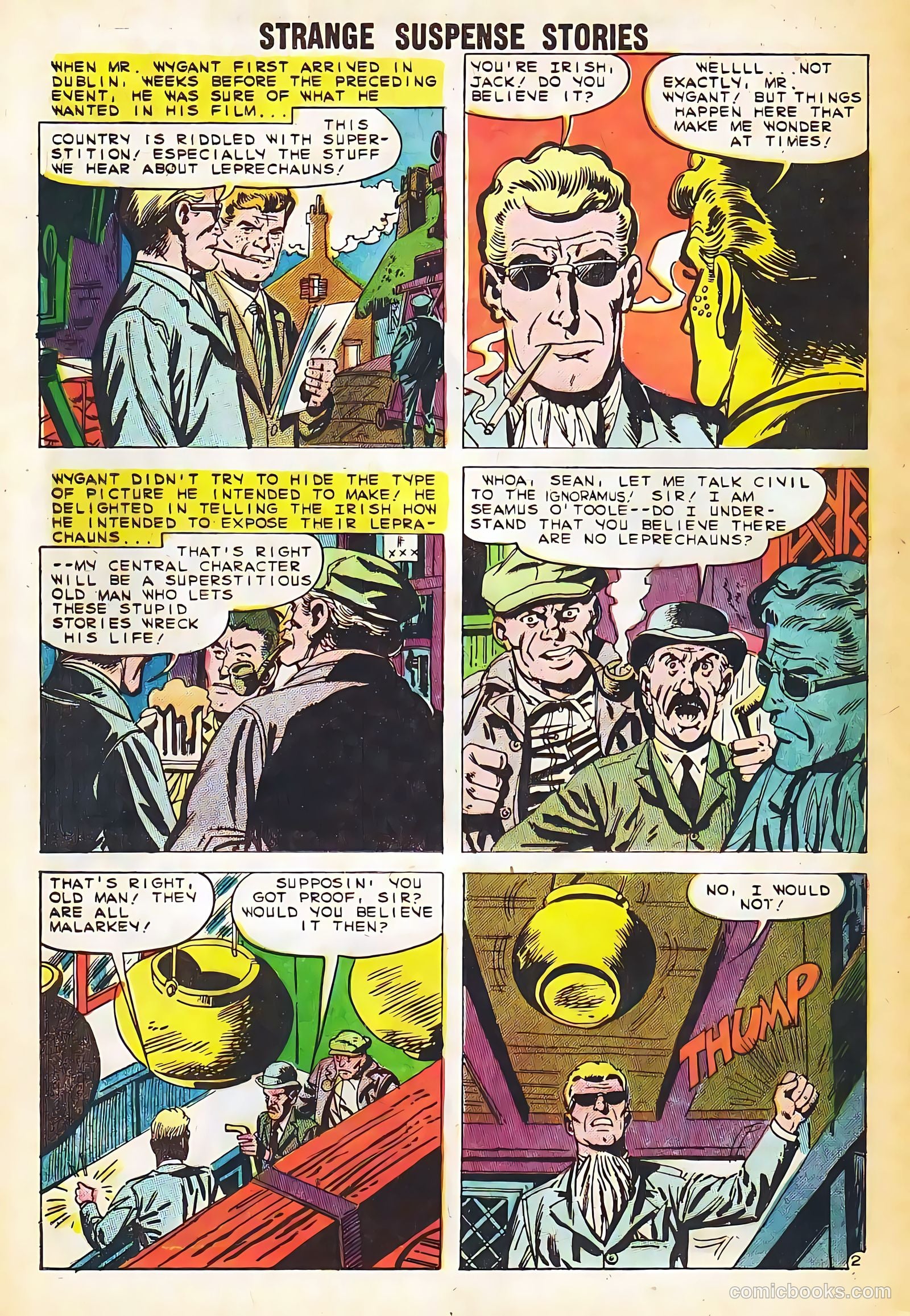 Strange Suspense Stories #46 (1960) — page 28 of 36