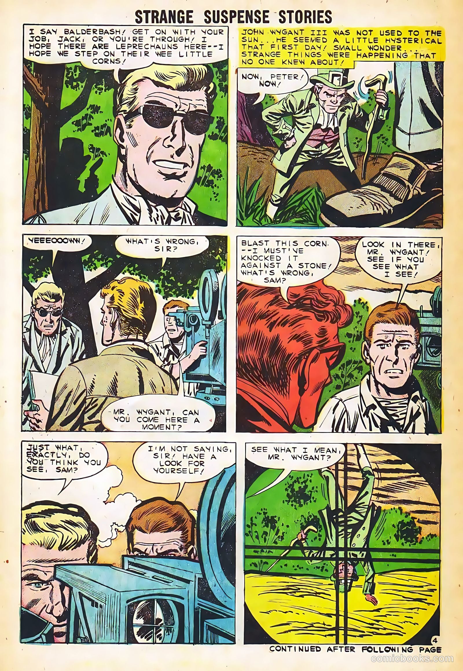 Strange Suspense Stories #46 (1960) — page 30 of 36