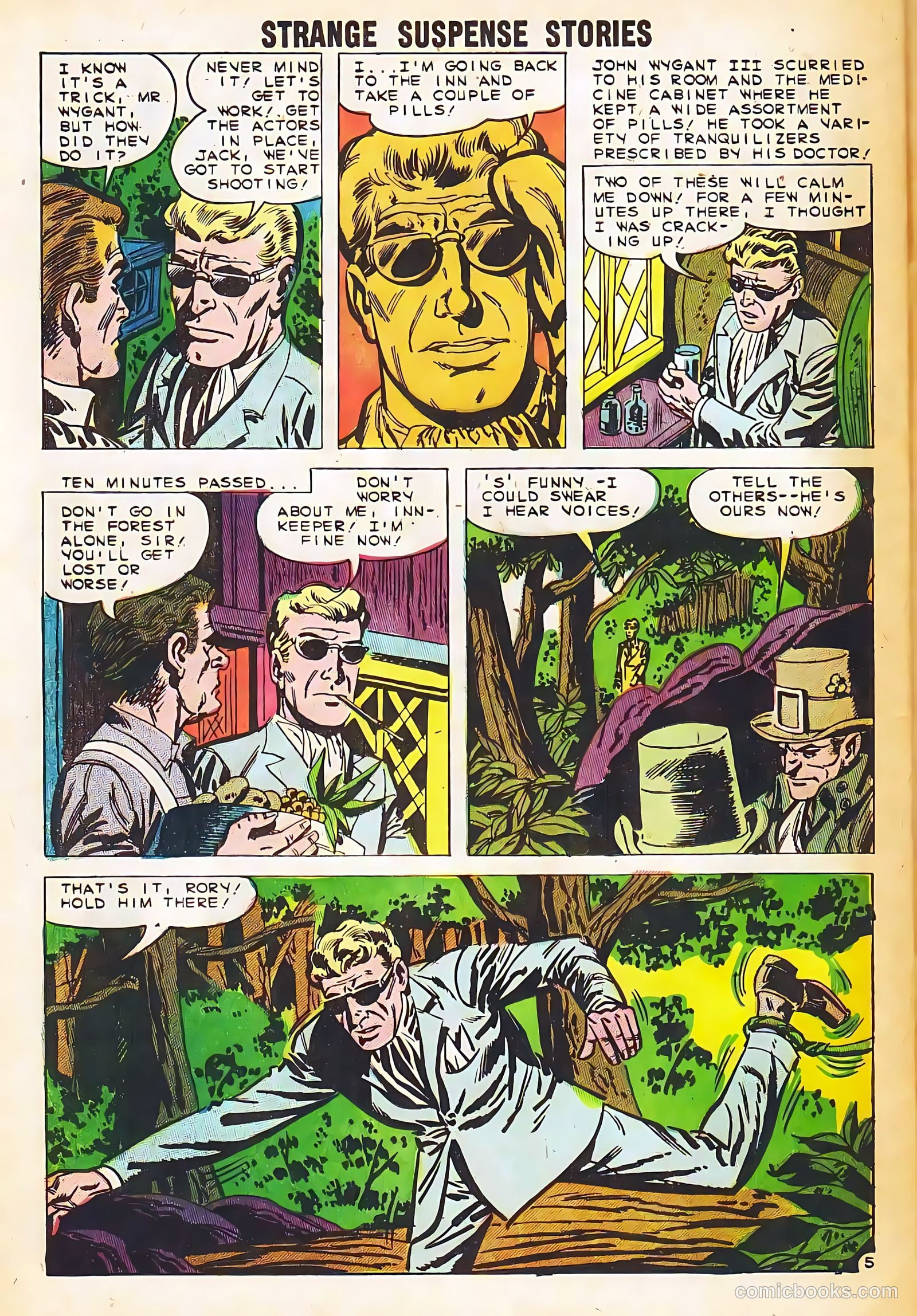 Strange Suspense Stories #46 (1960) — page 32 of 36
