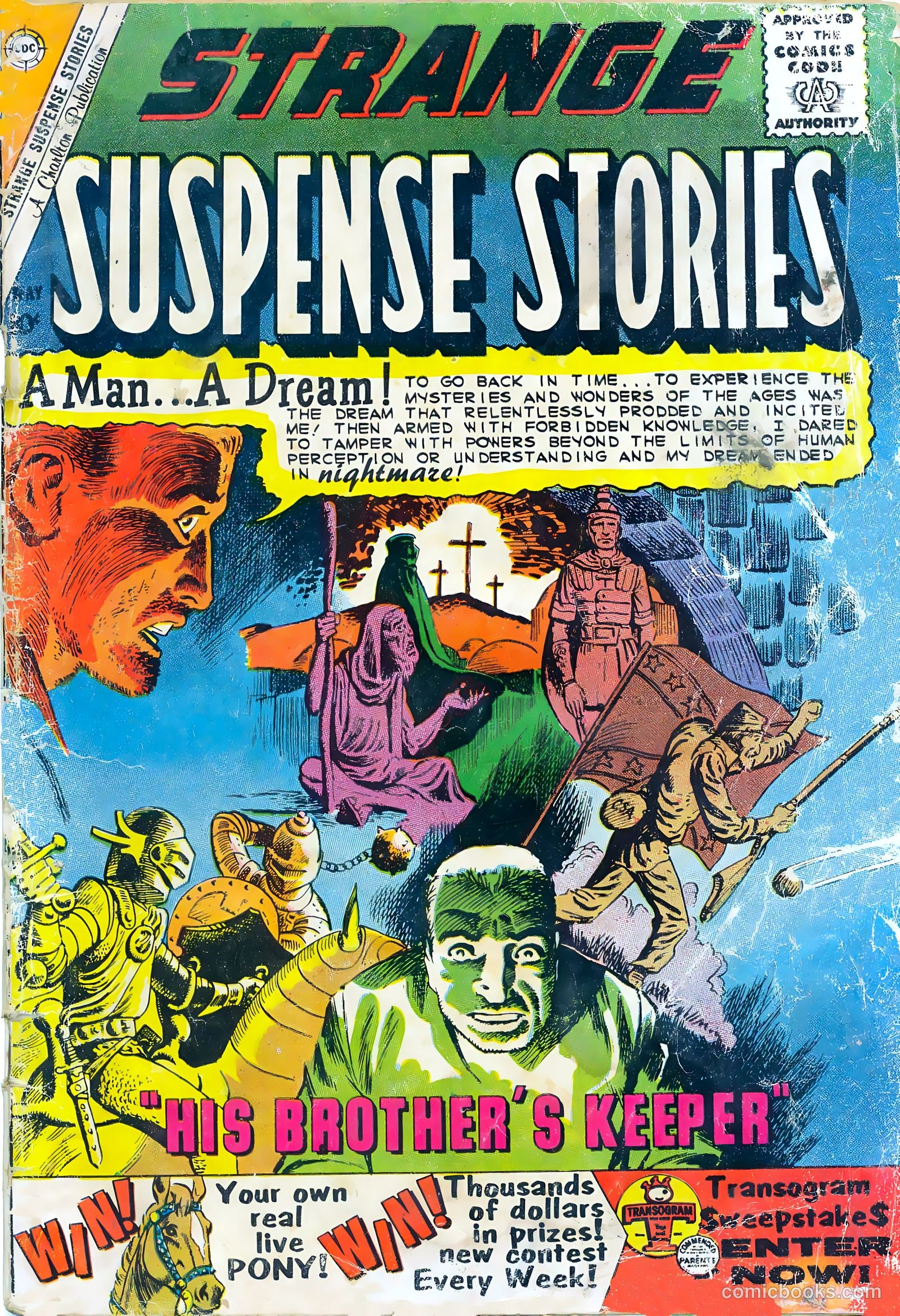 Strange Suspense Stories #47