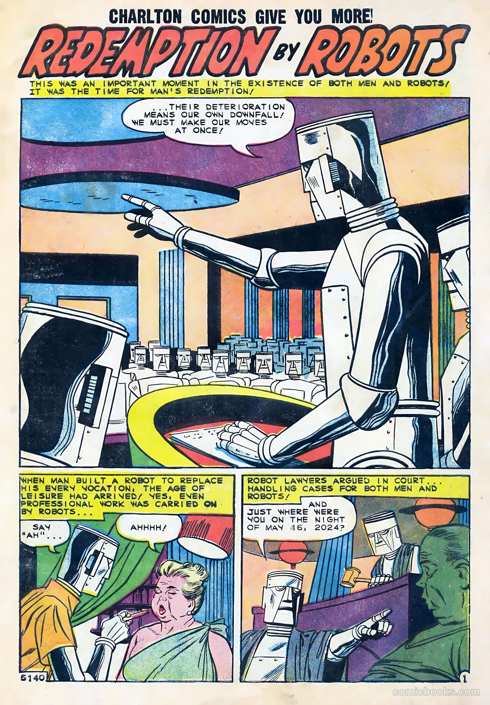 Strange Suspense Stories #47 (1960) — page 3 of 36