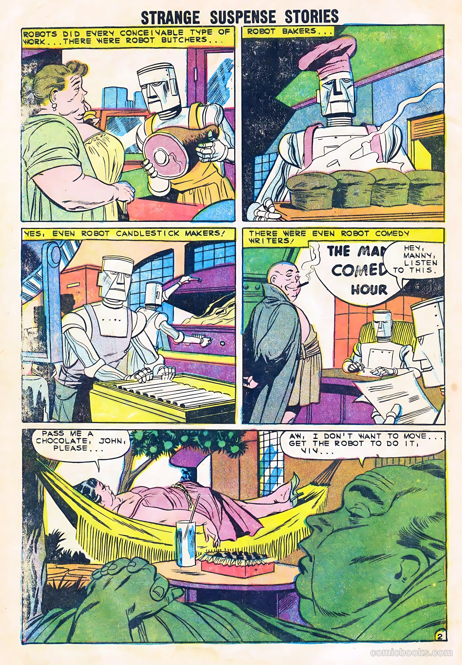 Strange Suspense Stories #47 (1960) — page 4 of 36