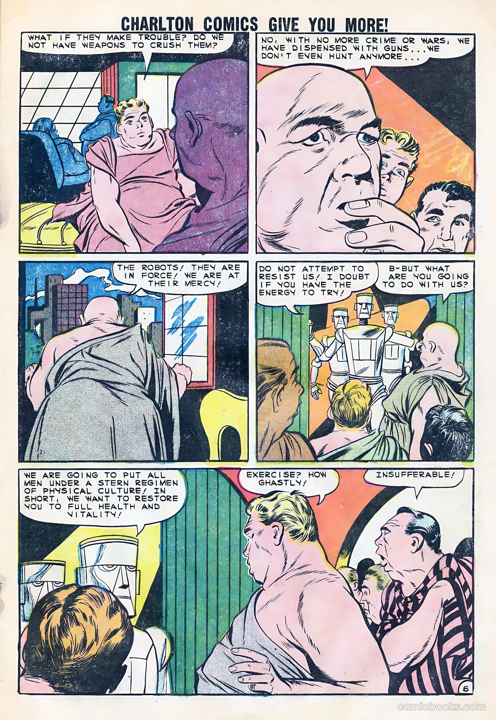 Strange Suspense Stories #47 (1960) — page 9 of 36