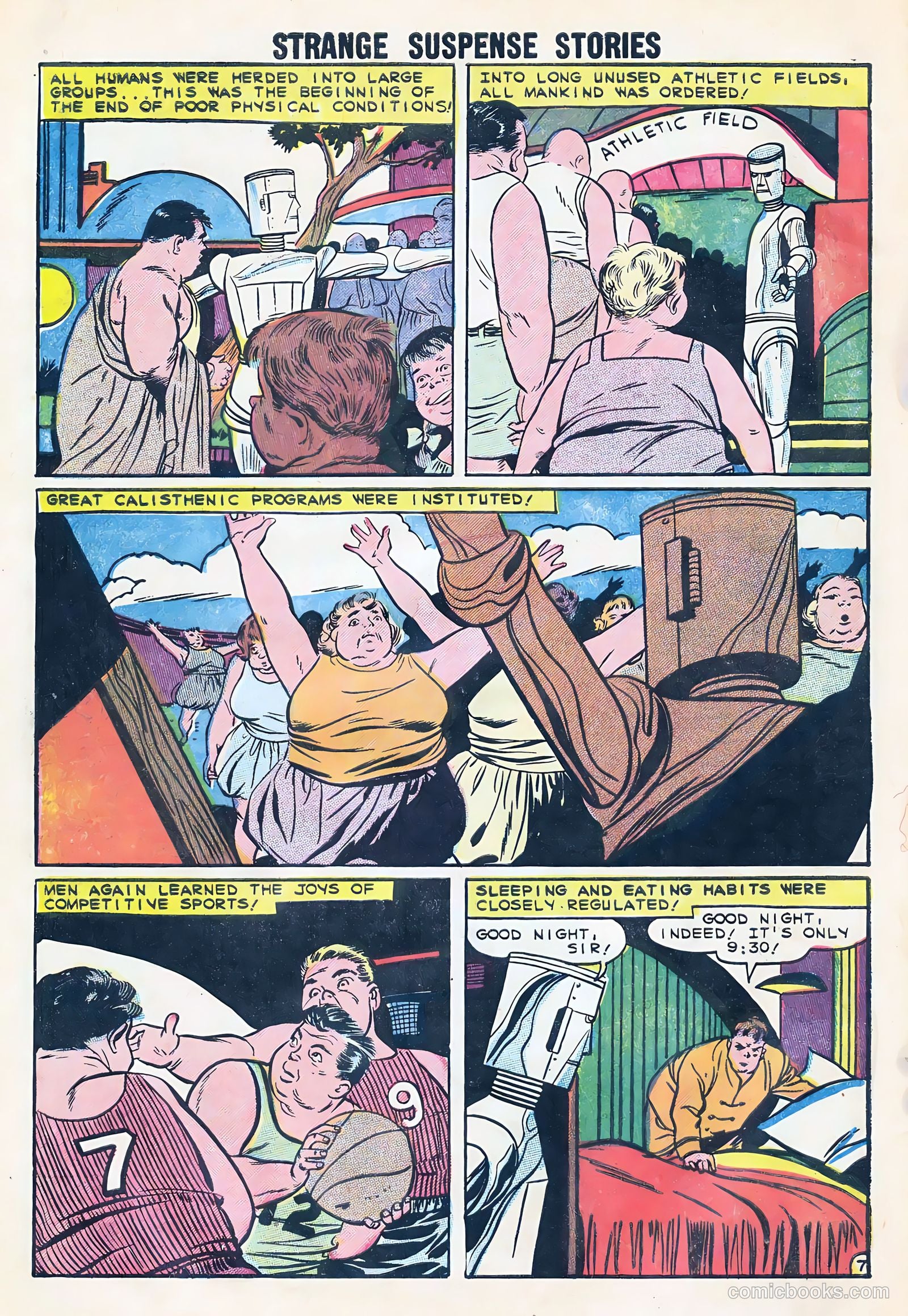 Strange Suspense Stories #47 (1960) — page 10 of 36