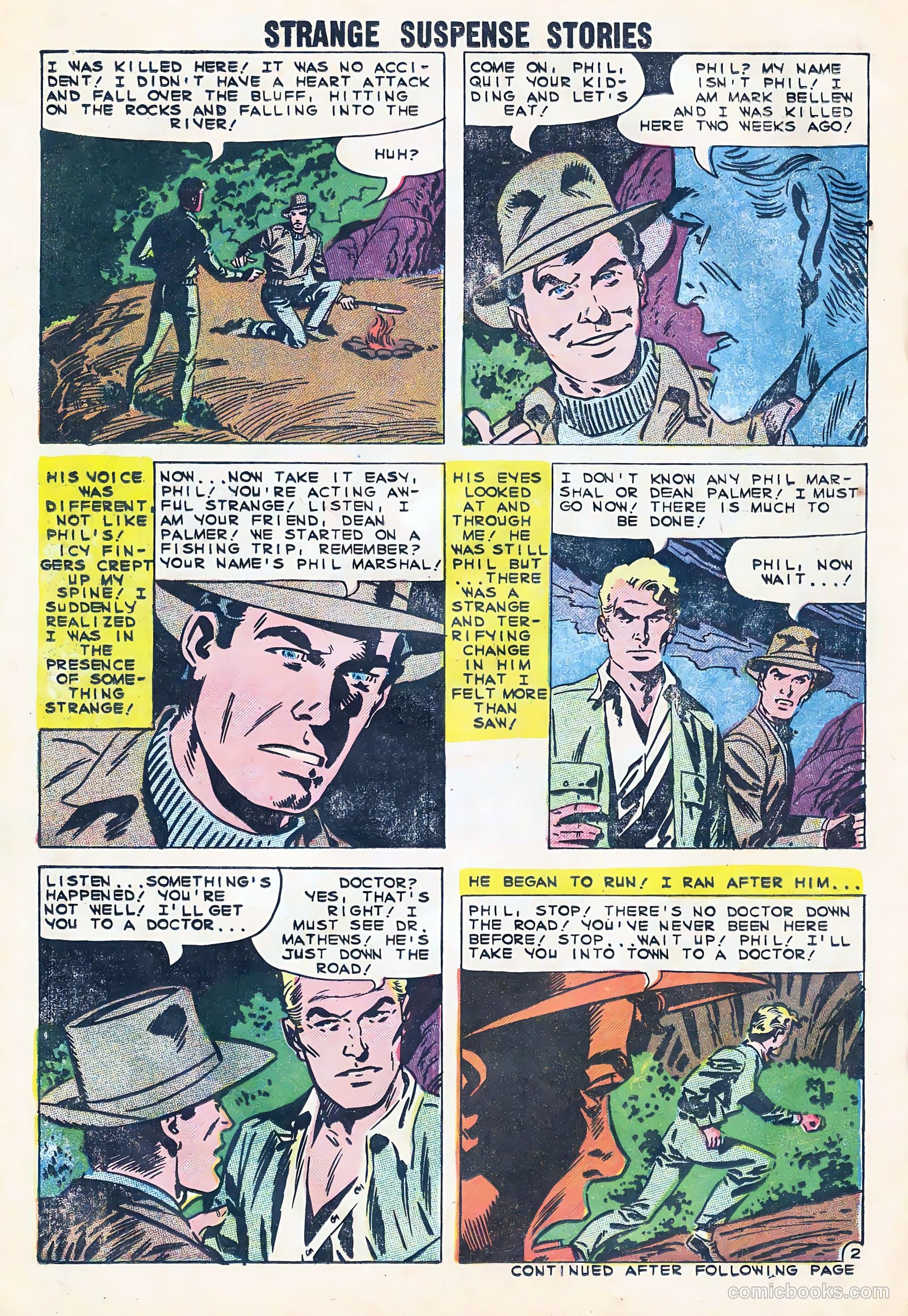 Strange Suspense Stories #47 (1960) — page 14 of 36