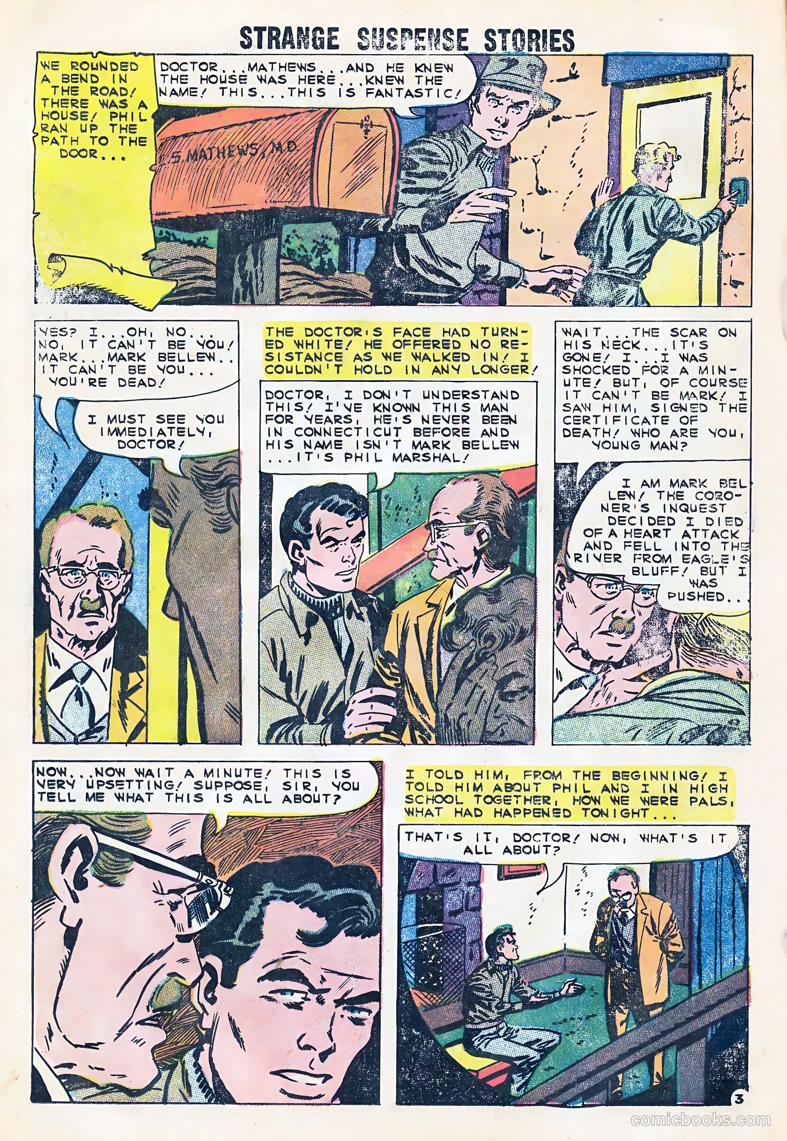 Strange Suspense Stories #47 (1960) — page 16 of 36