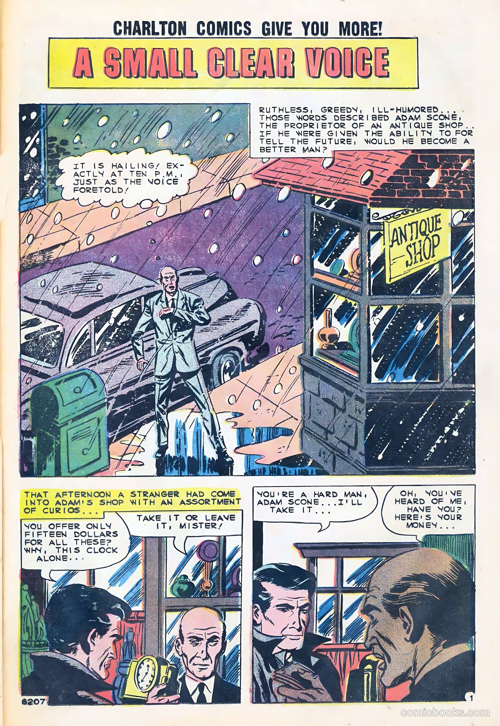 Strange Suspense Stories #47 (1960) — page 23 of 36