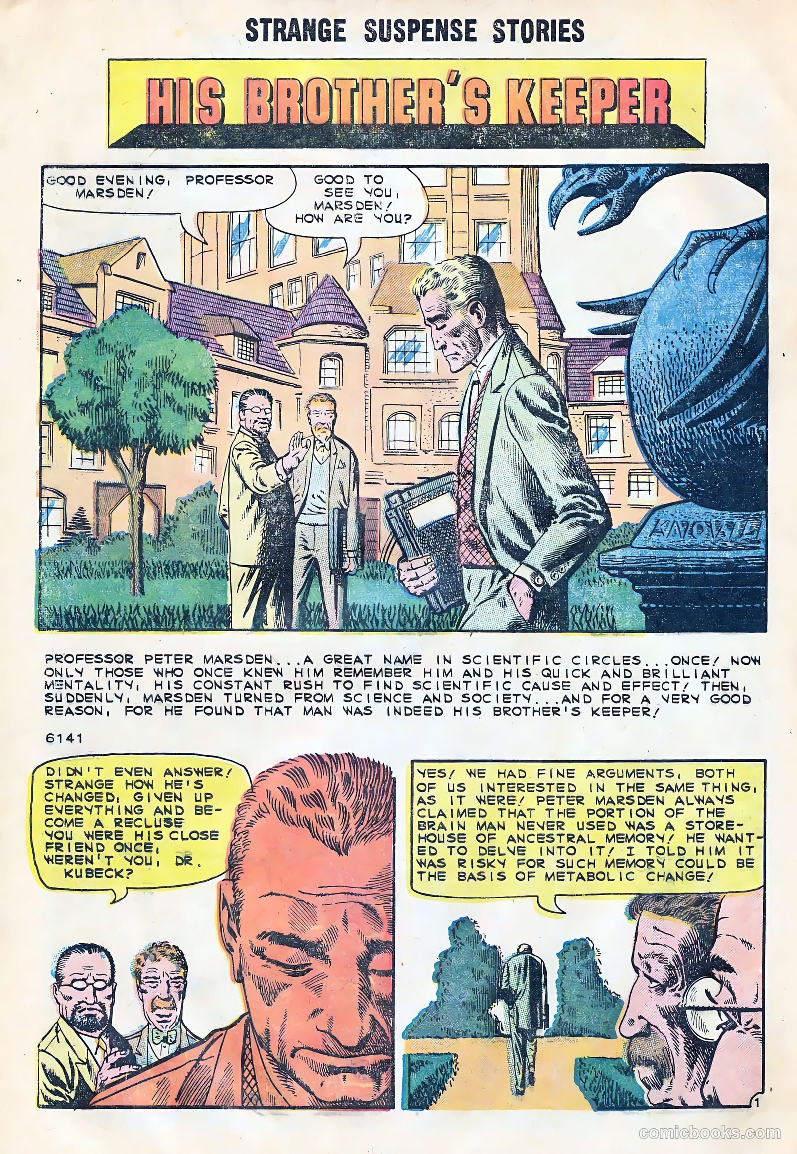 Strange Suspense Stories #47 (1960) — page 28 of 36