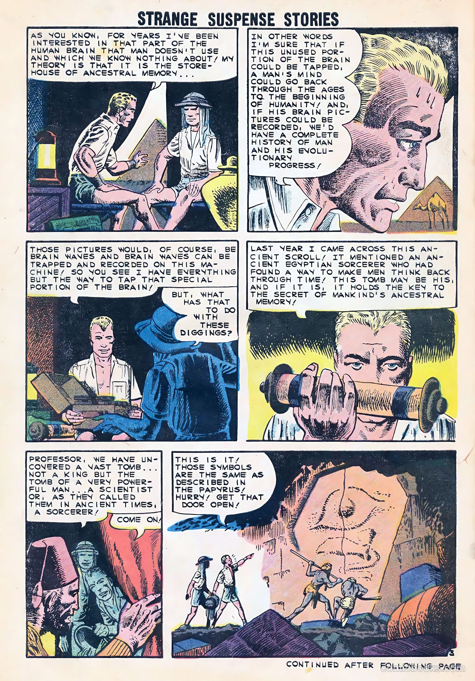 Strange Suspense Stories #47 (1960) — page 30 of 36
