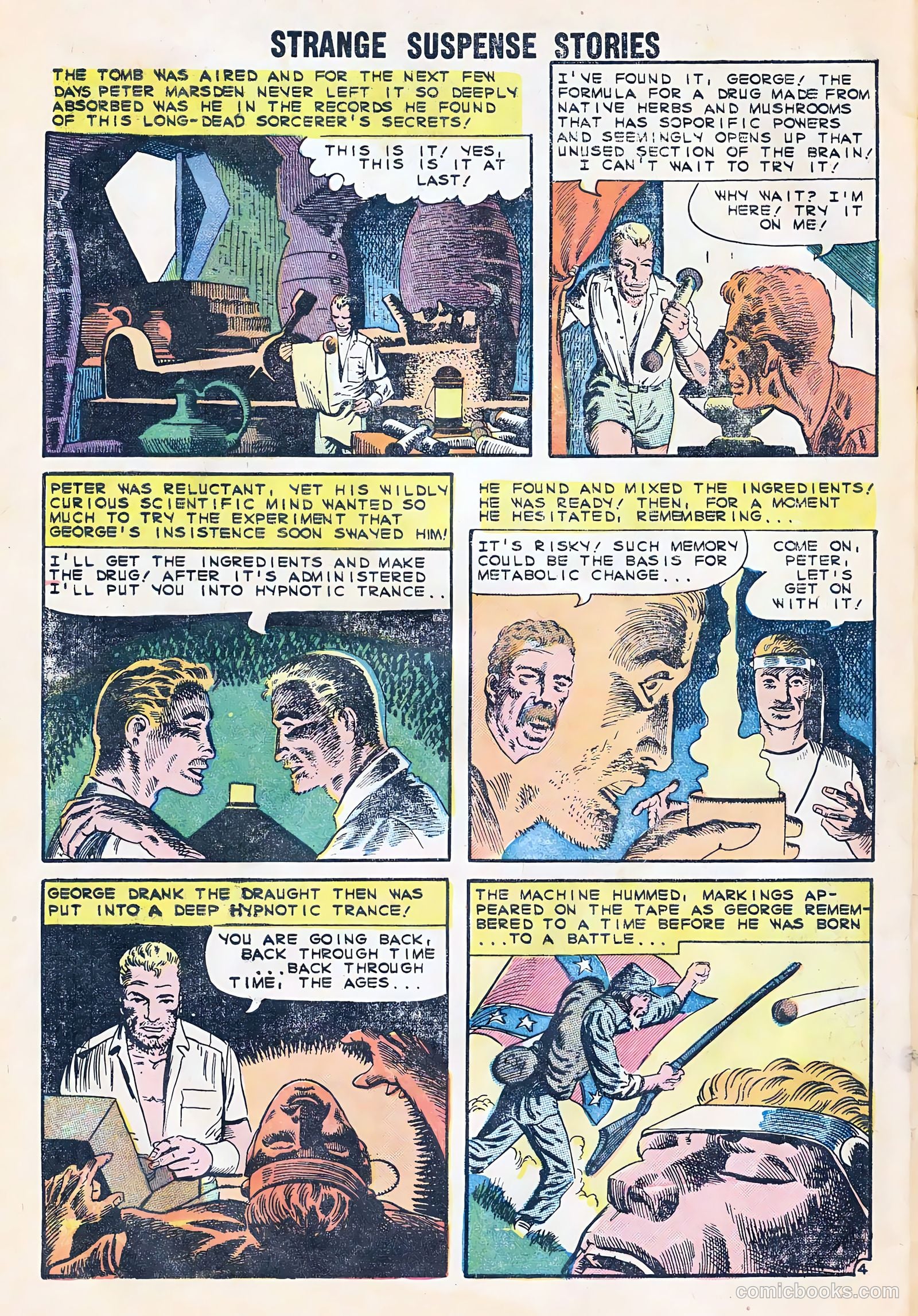 Strange Suspense Stories #47 (1960) — page 32 of 36