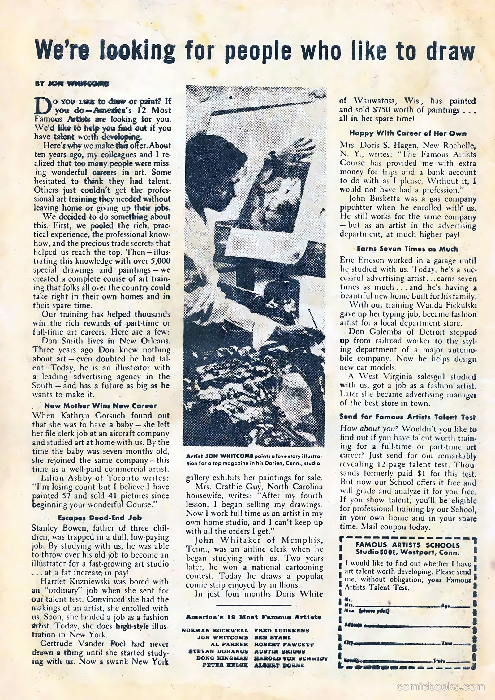 Strange Suspense Stories #47 (1960) — page 34 of 36