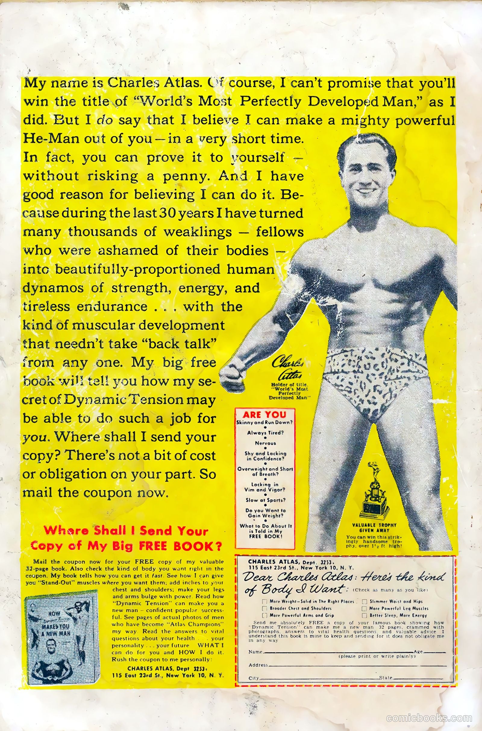 Strange Suspense Stories #47 (1960) — page 36 of 36