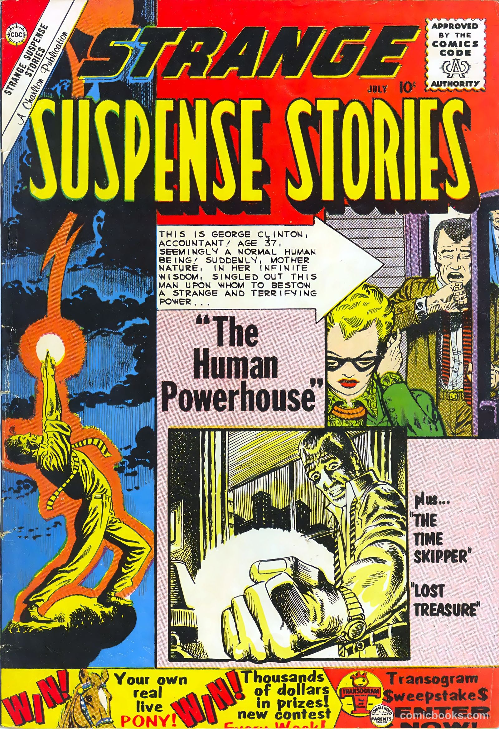 Strange Suspense Stories #48
