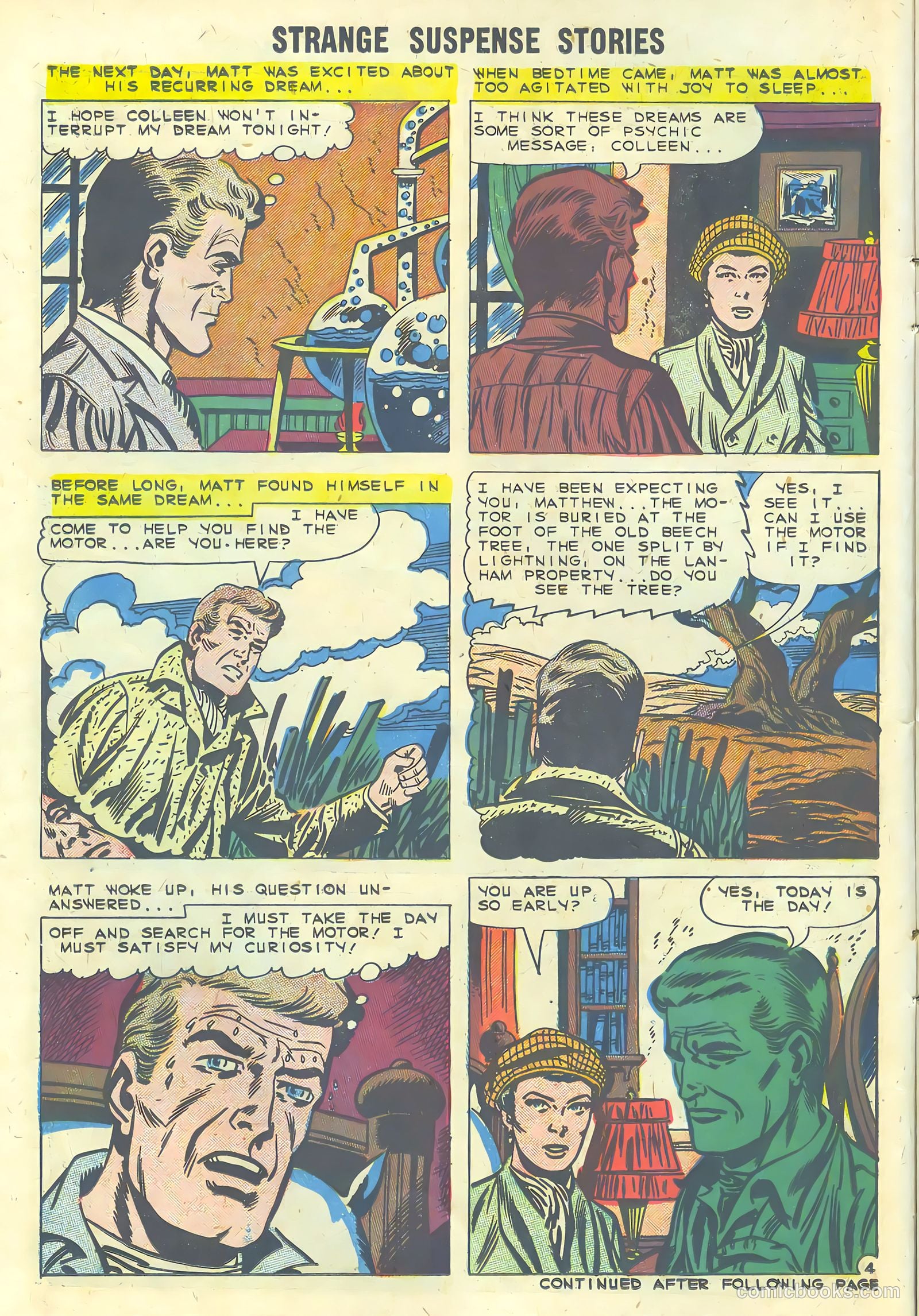 Strange Suspense Stories #48 (1960) — page 14 of 36