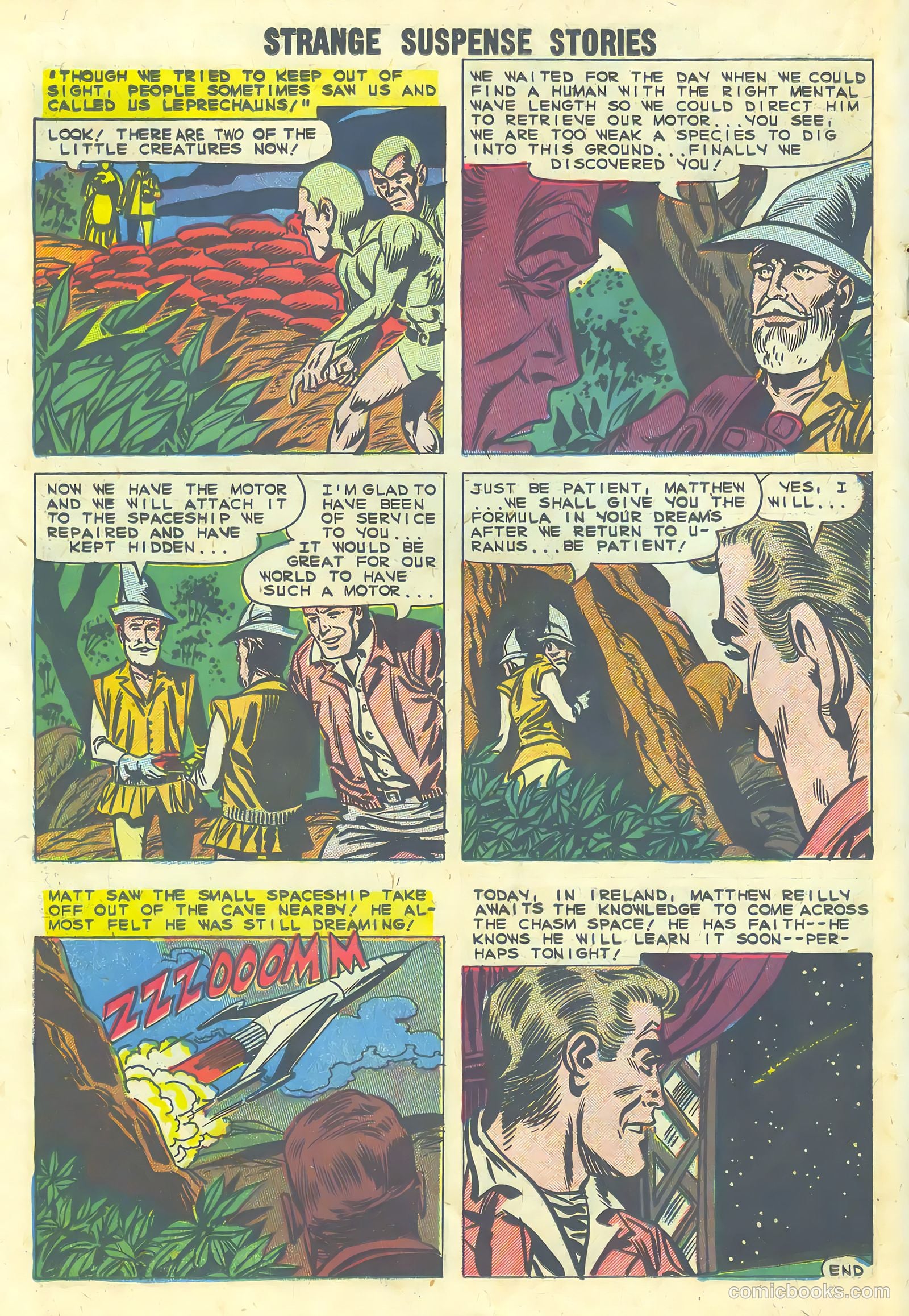 Strange Suspense Stories #48 (1960) — page 18 of 36
