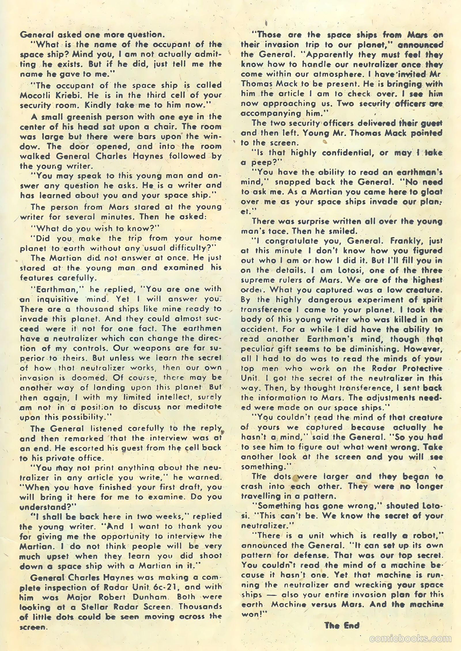 Strange Suspense Stories #48 (1960) — page 21 of 36