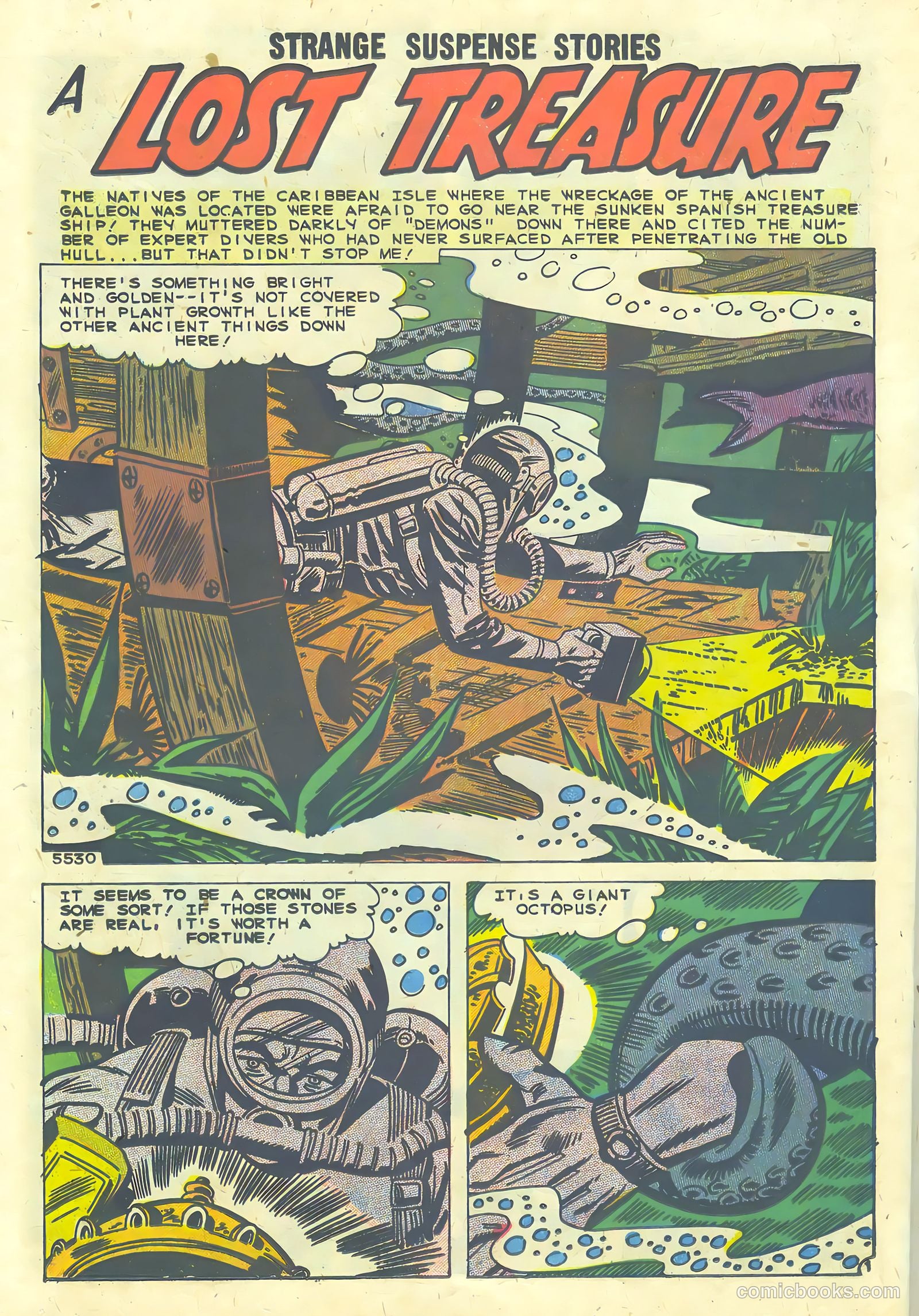 Strange Suspense Stories #48 (1960) — page 26 of 36