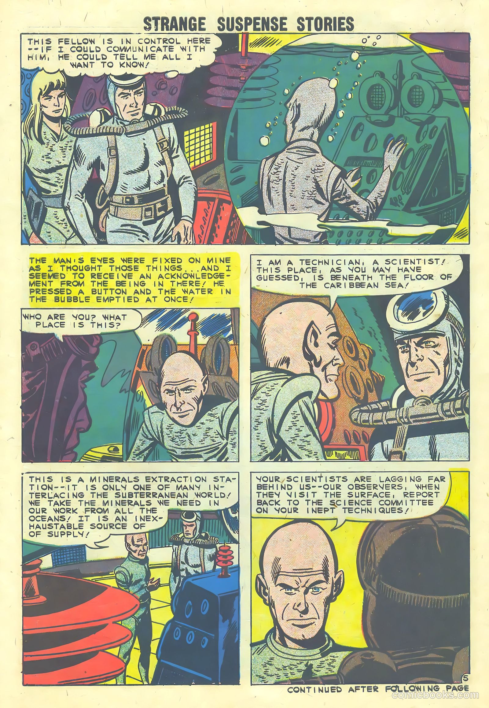 Strange Suspense Stories #48 (1960) — page 30 of 36